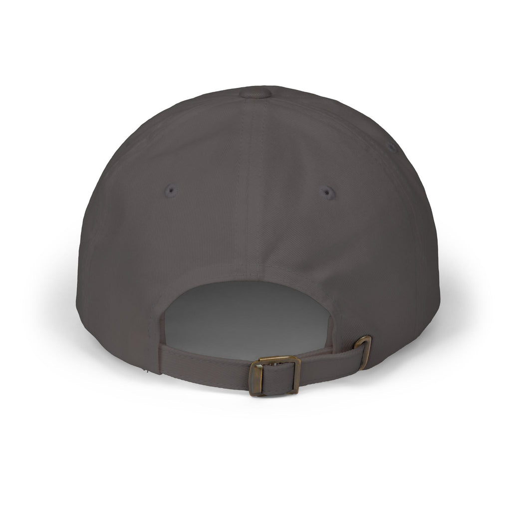 Dad Cap — Cowboy Skull with Rose Embroidered Hat Logo