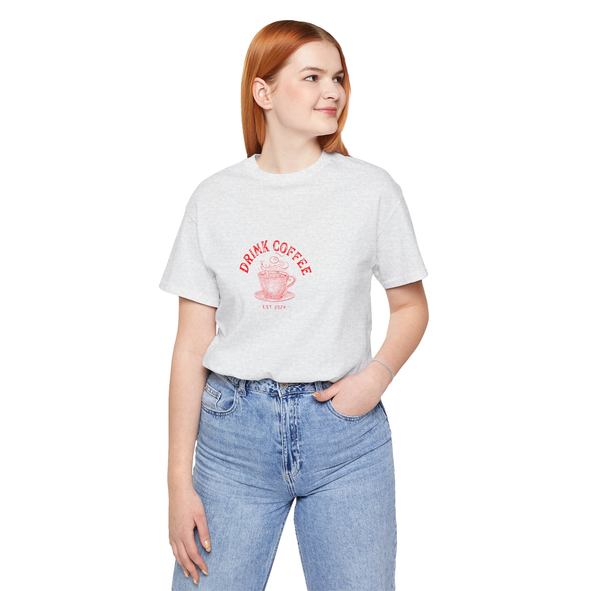 Coffee Lover Tee — "Drink Coffee" Vintage Cup Graphic T-Shirt