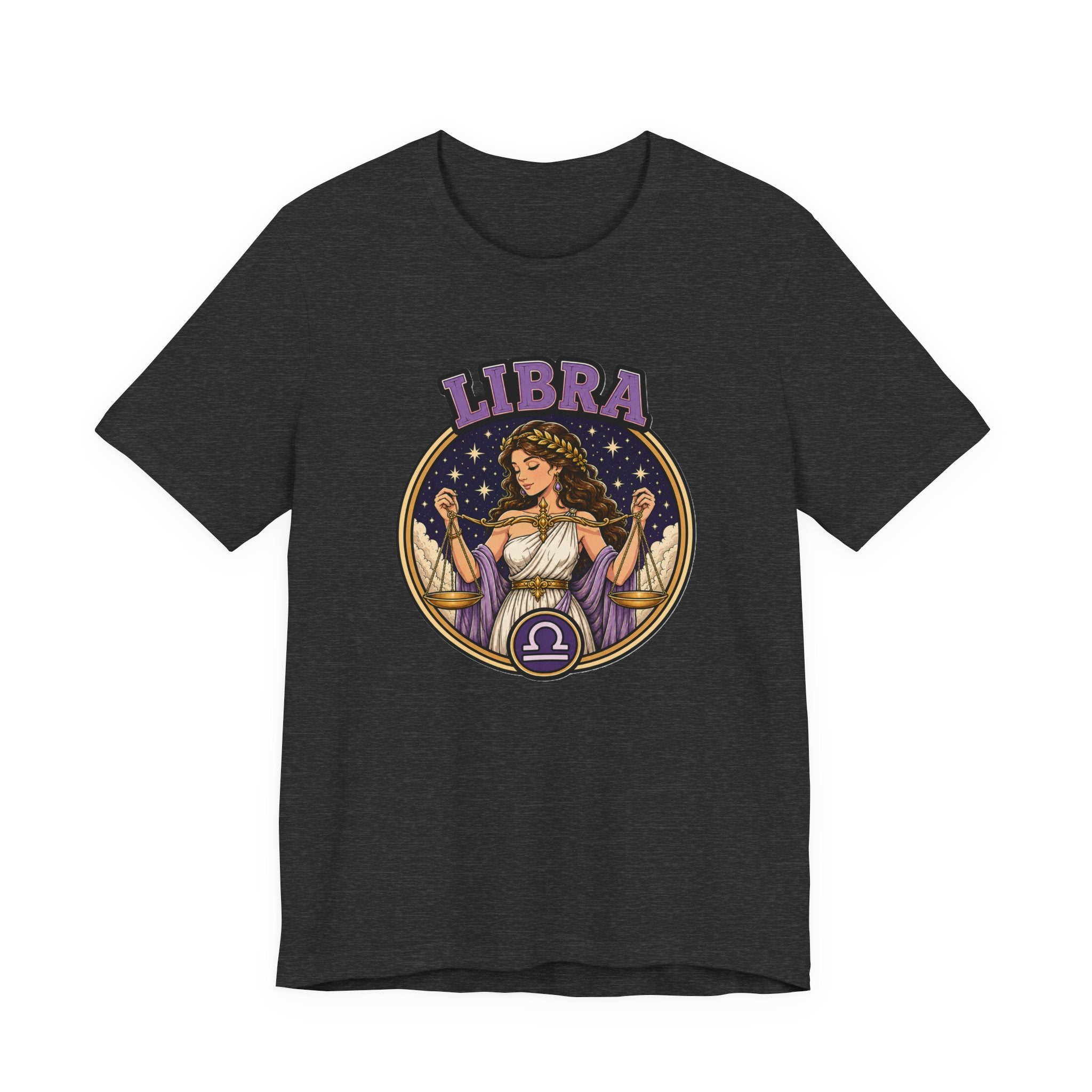 Libra Zodiac T-Shirt – Vintage Scales Astrology Tee