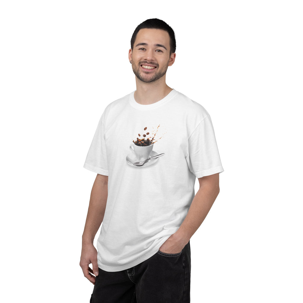 Coffee Splash T-Shirt — Espresso Cup Splash Graphic Tee
