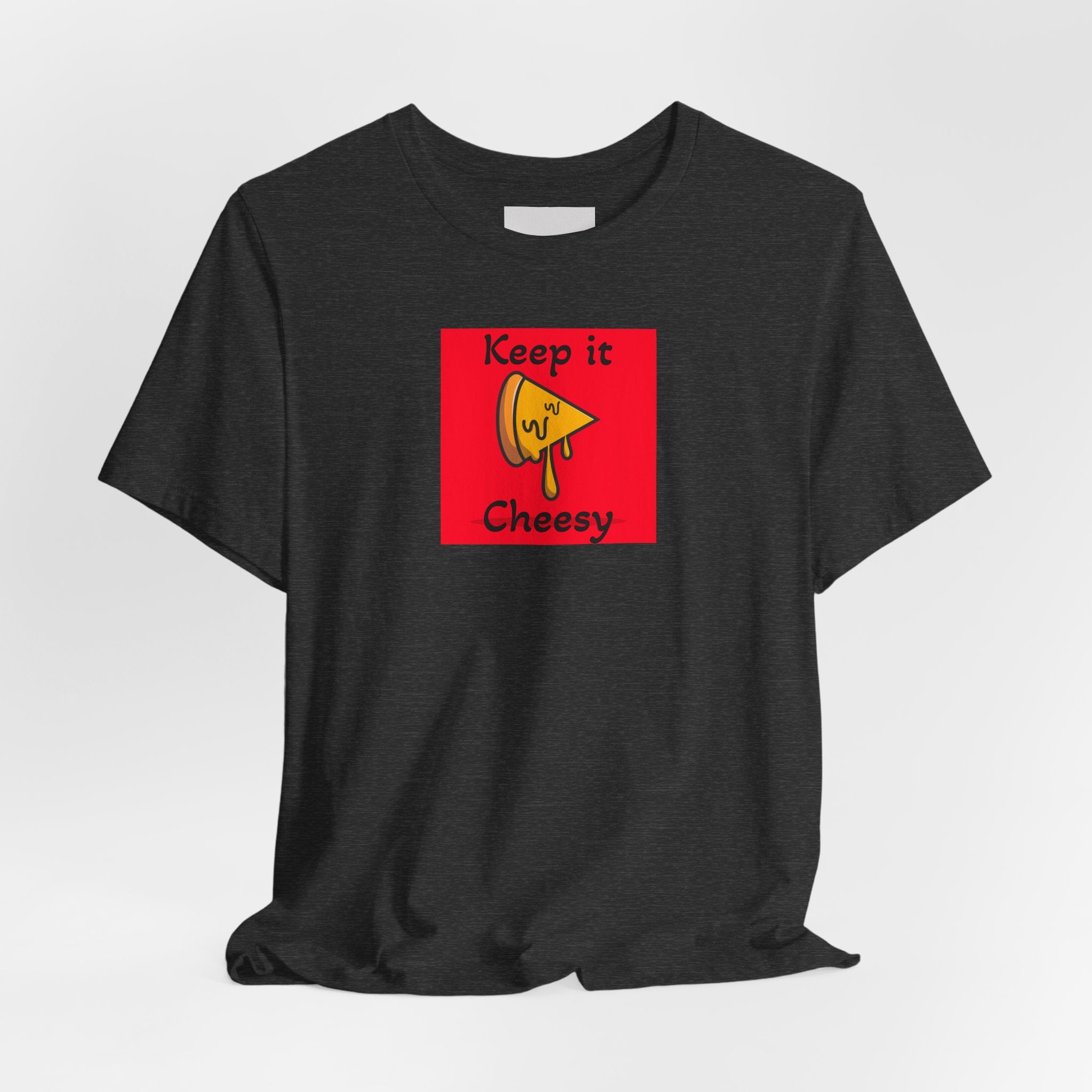 Keep It Cheesy T-Shirt — Funny Grilled Cheese Graphic Tee