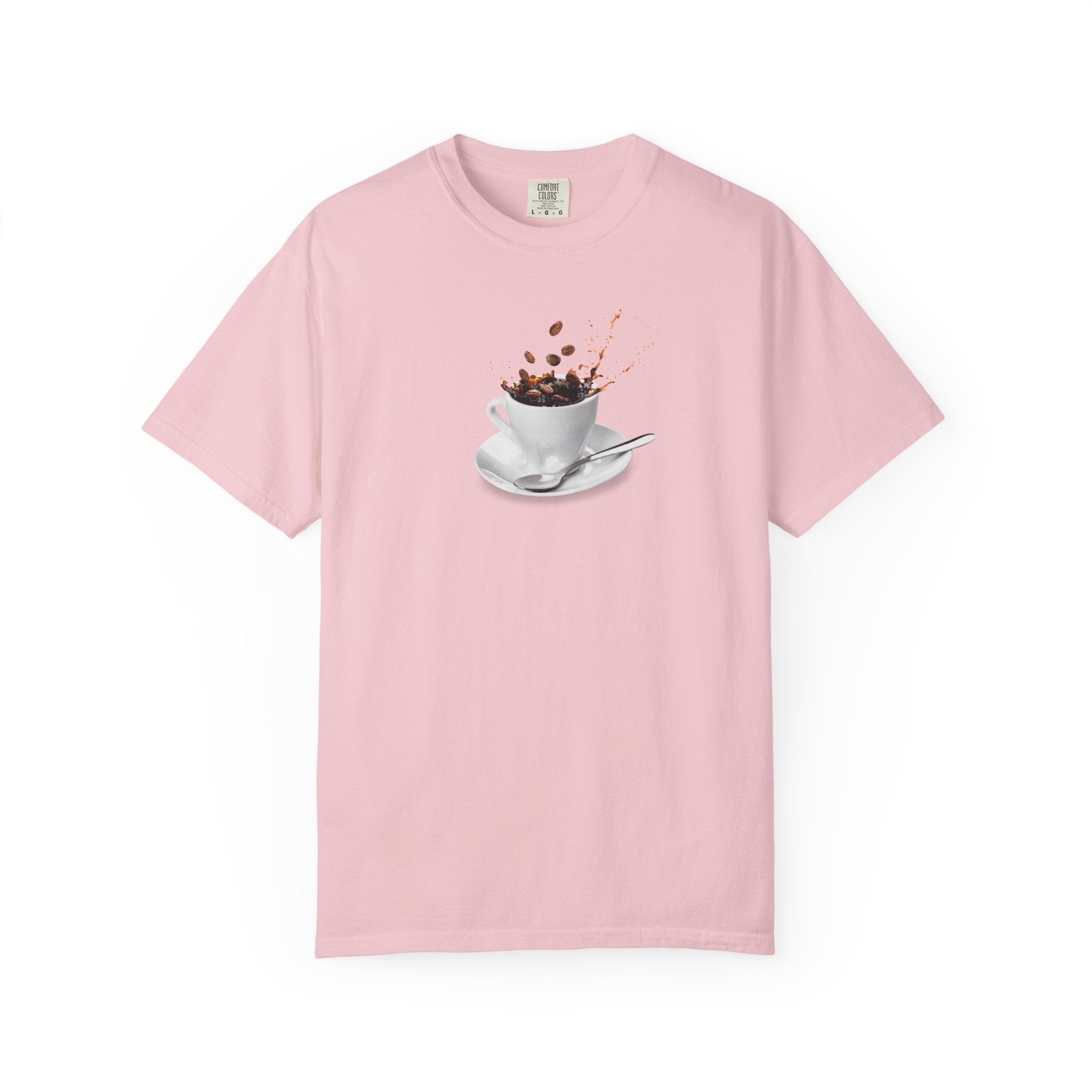 Coffee Splash T-Shirt — Espresso Cup Splash Graphic Tee