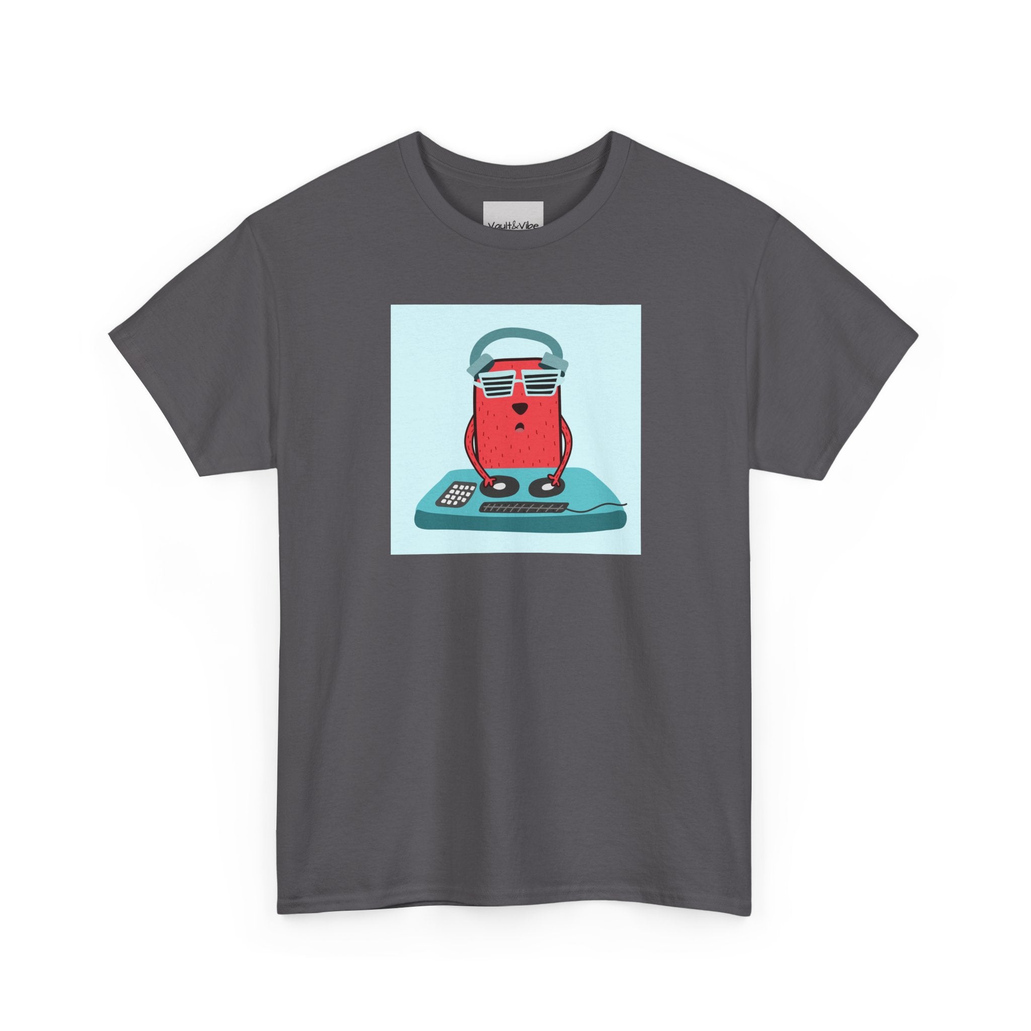 Retro DJ Dog T-Shirt — Funny DJ Dog Tee