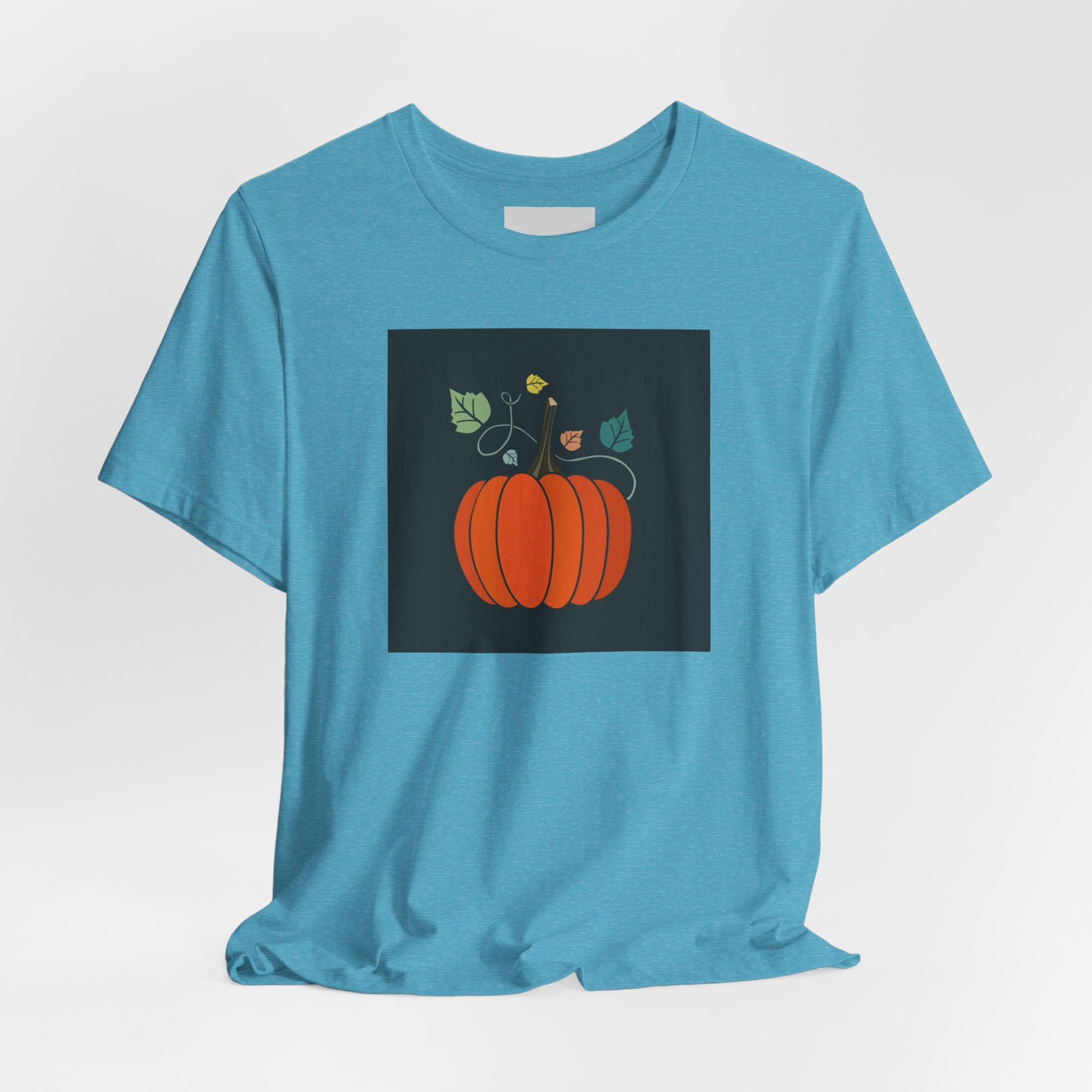 Pumpkin Illustration Tee — Autumn Pumpkin Graphic T-Shirt