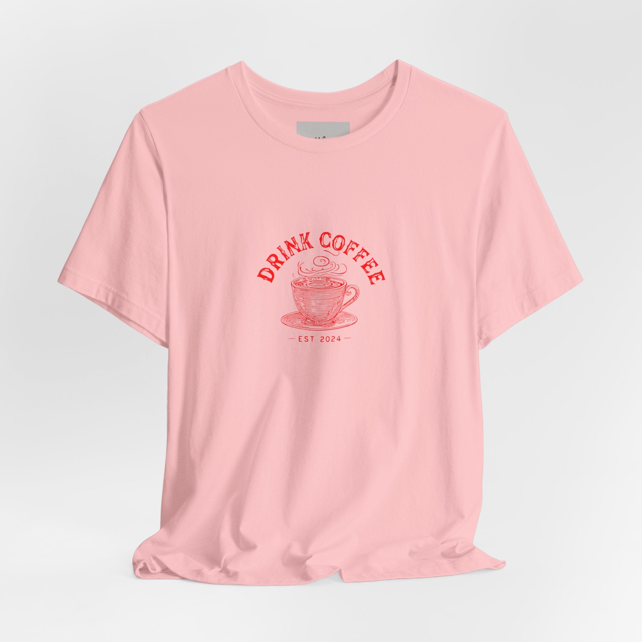 Coffee Lover Tee — "Drink Coffee" Vintage Cup Graphic T-Shirt