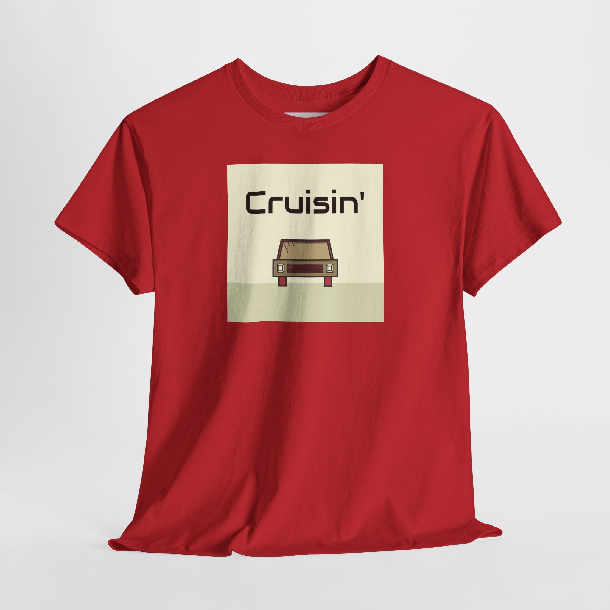 Cruisin' Vintage Car Tee — Retro Road Trip Graphic T-Shirt