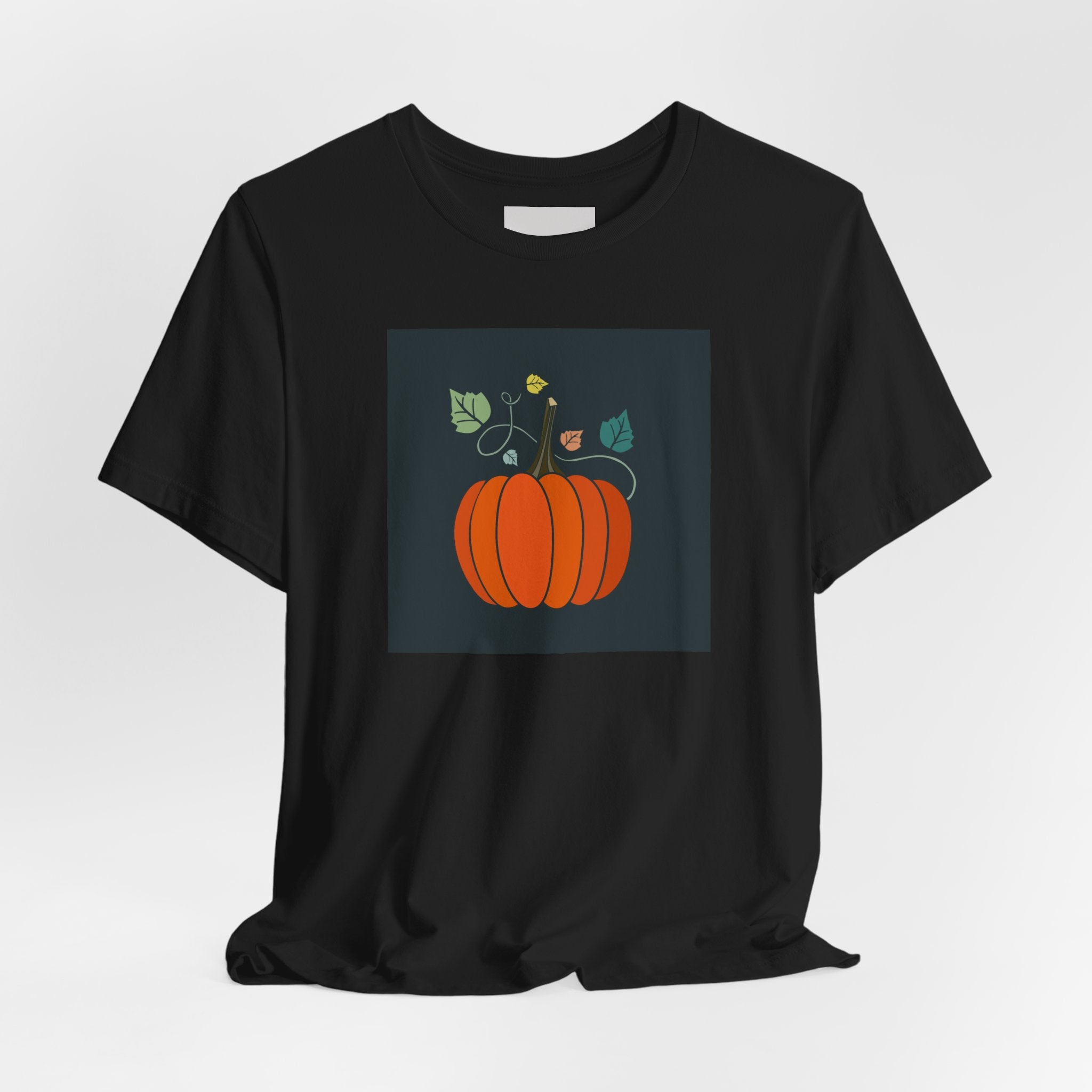 Pumpkin Illustration Tee — Autumn Pumpkin Graphic T-Shirt