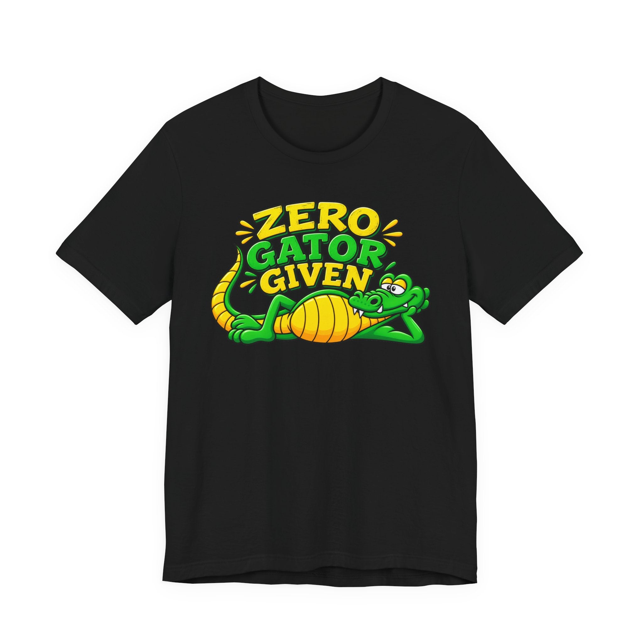 Zero Gator Given T-Shirt – Funny Alligator Graphic Tee