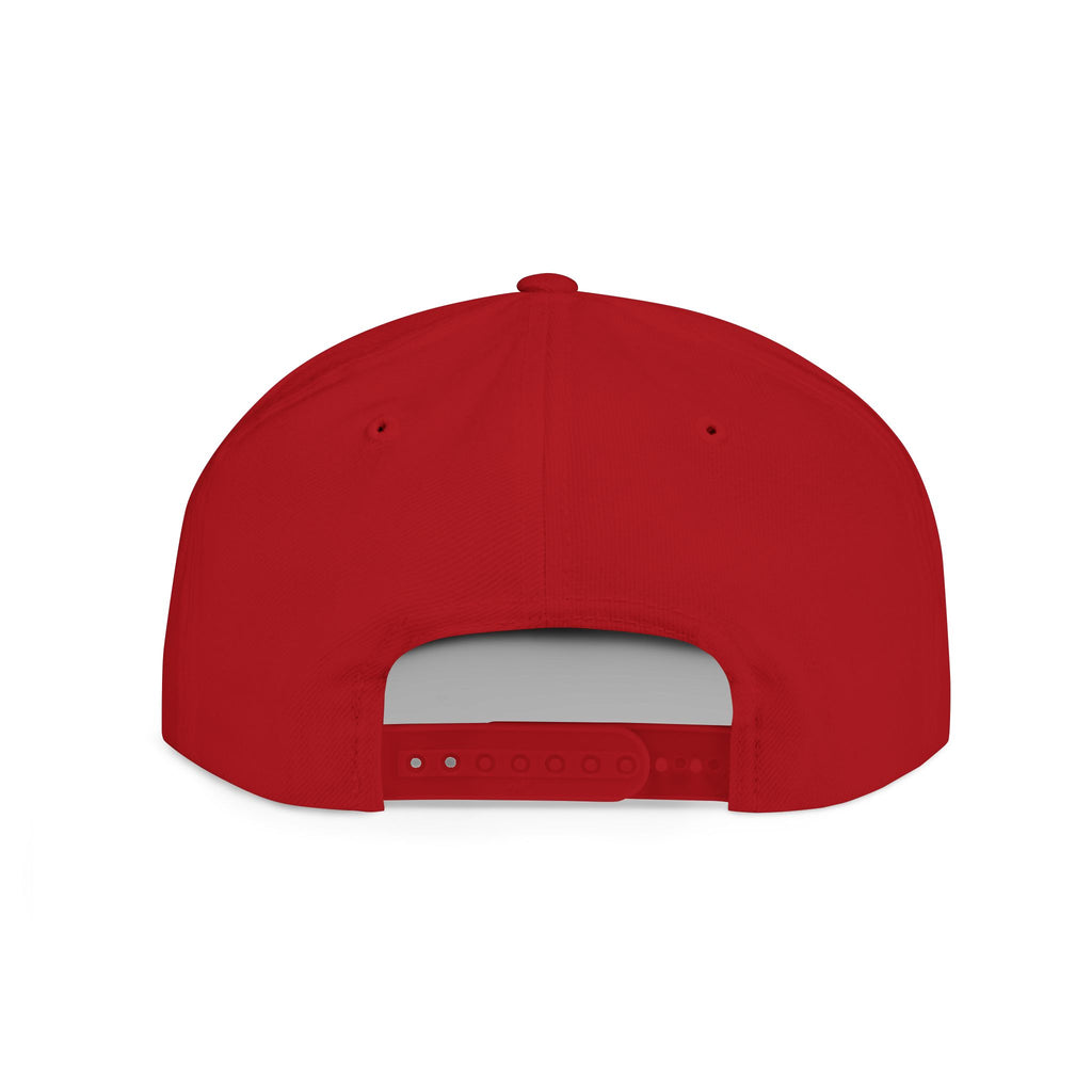 Snapback Hat — Colorful Abstract Burst Design