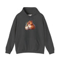 Cute Capybara Sipping Coffee Hoodie – Cozy Animal Coffee Lover Sweatshirt