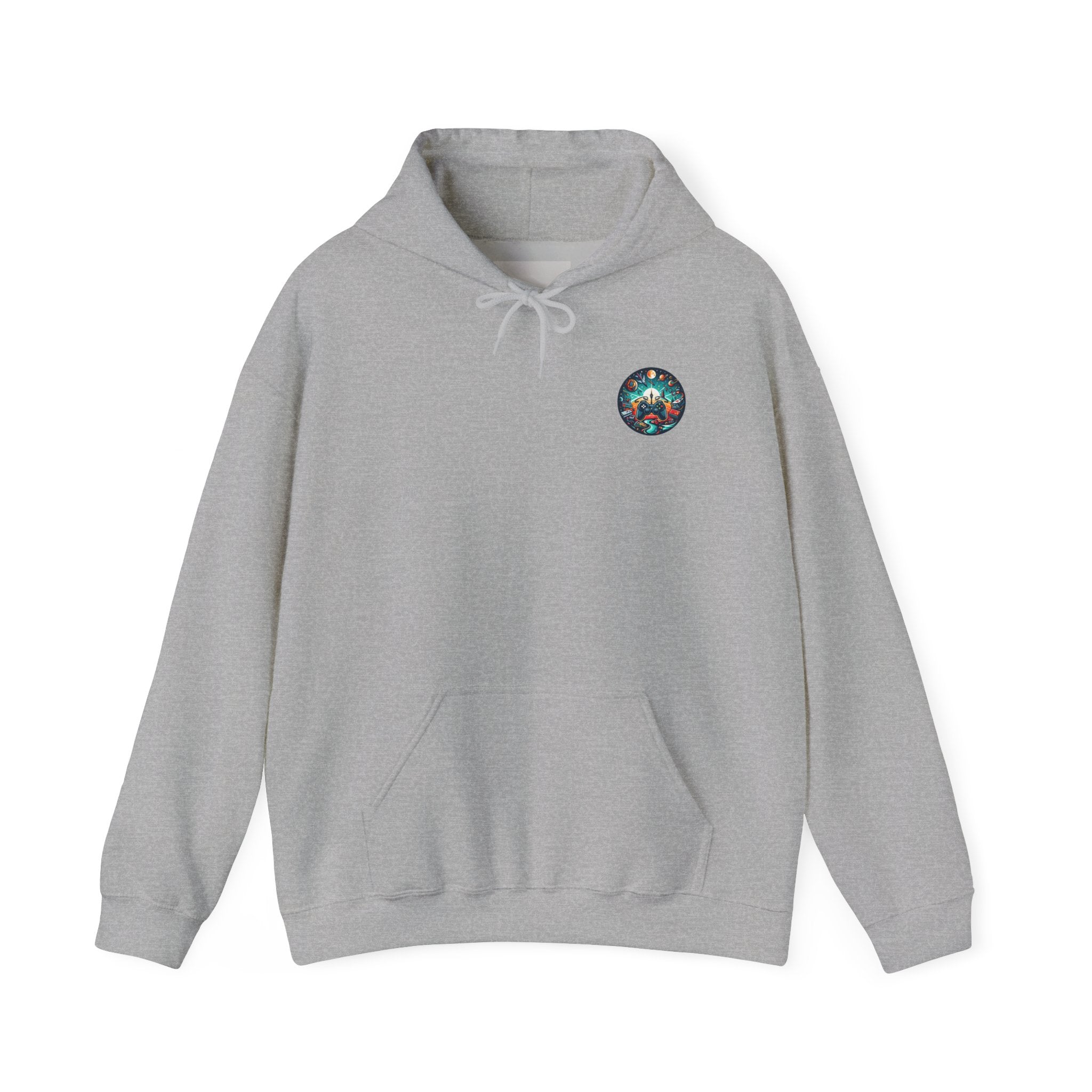 Hoodie — Retro Gaming Galaxy Graphic Pullover