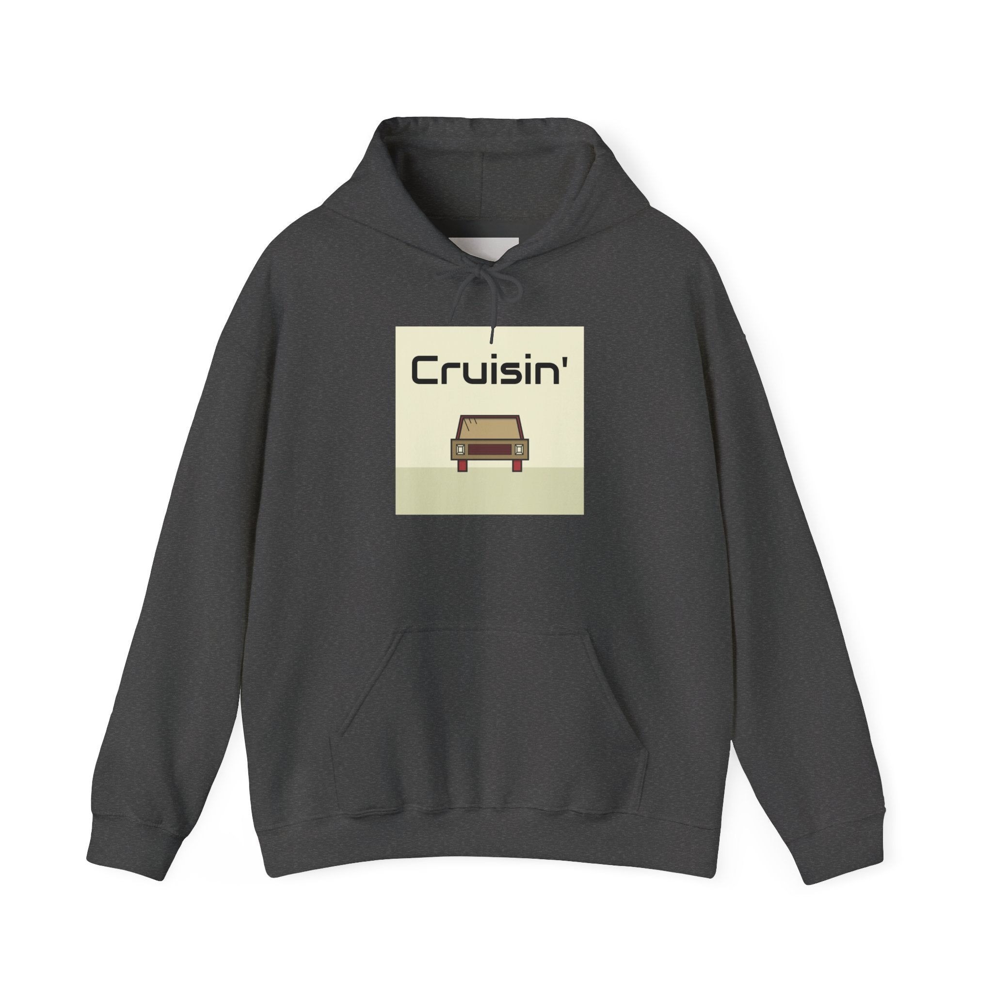 Cruisin' Retro Car Hoodie – Vintage Drive Graphic Sweatshirt