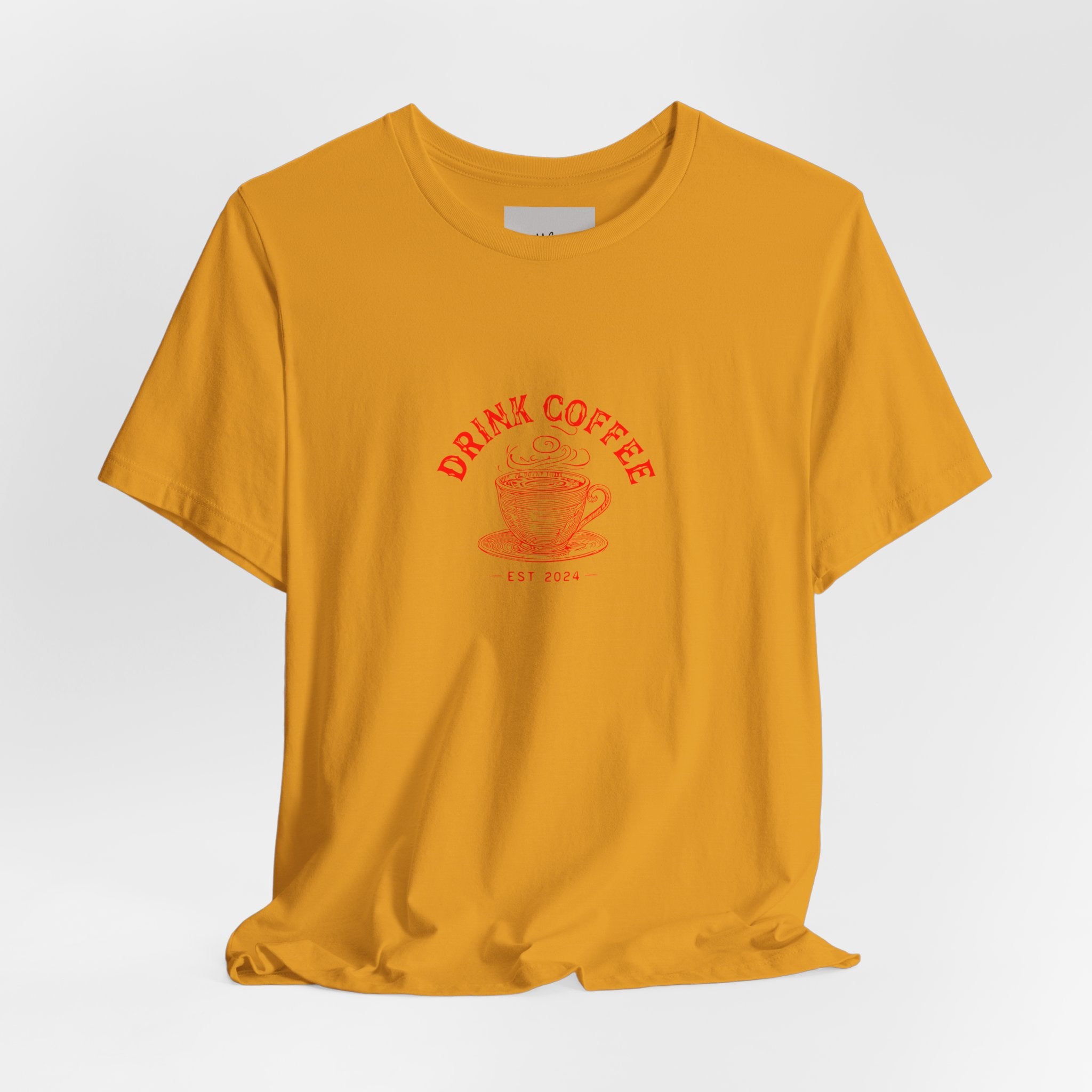 Coffee Lover Tee — "Drink Coffee" Vintage Cup Graphic T-Shirt