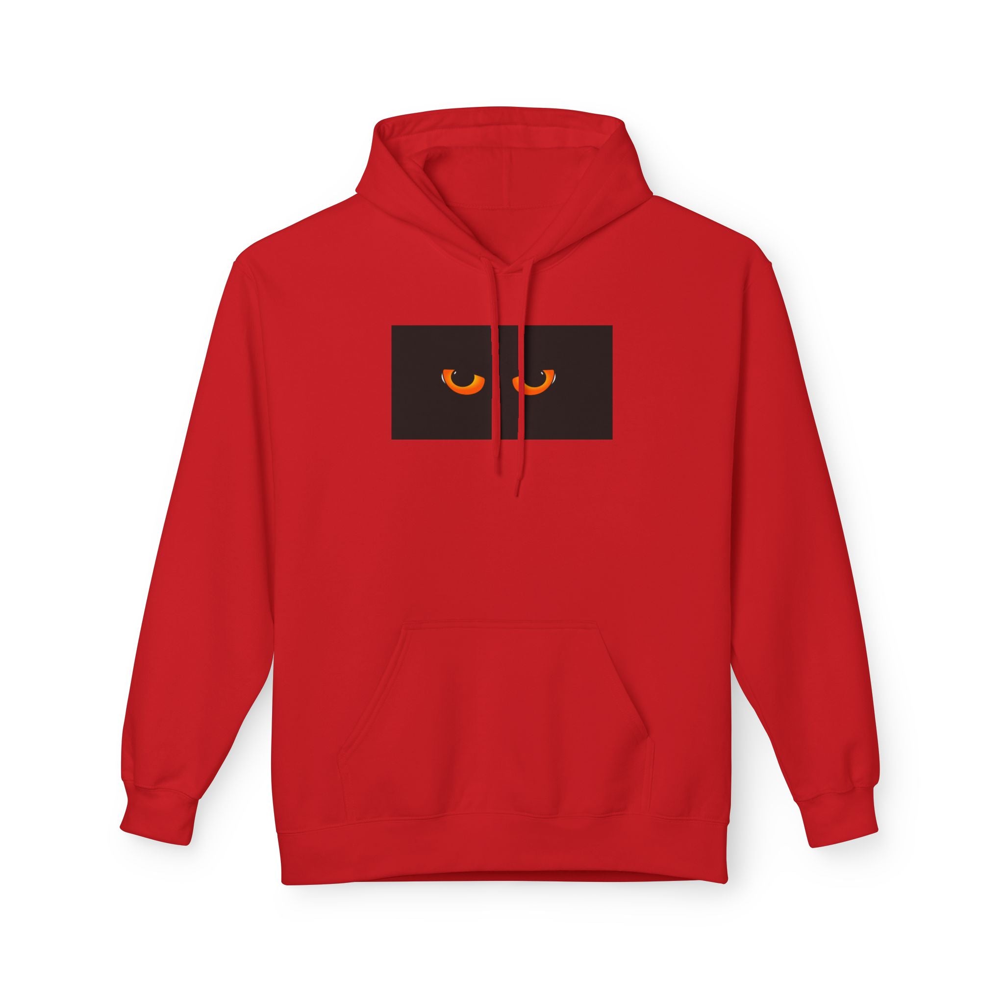 Hoodie - Peeking Cat Eyes Graphic Pullover