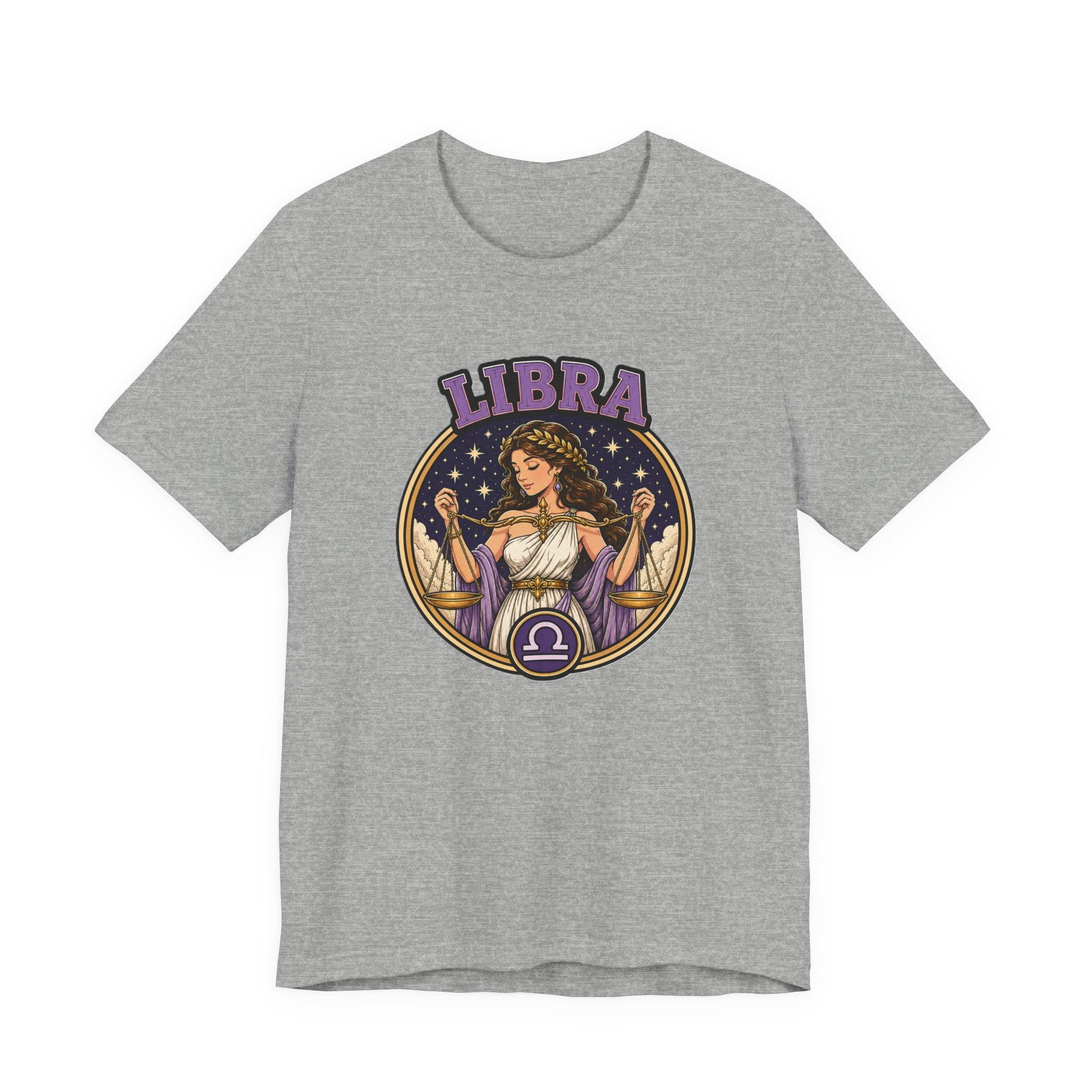 Libra Zodiac T-Shirt – Vintage Scales Astrology Tee