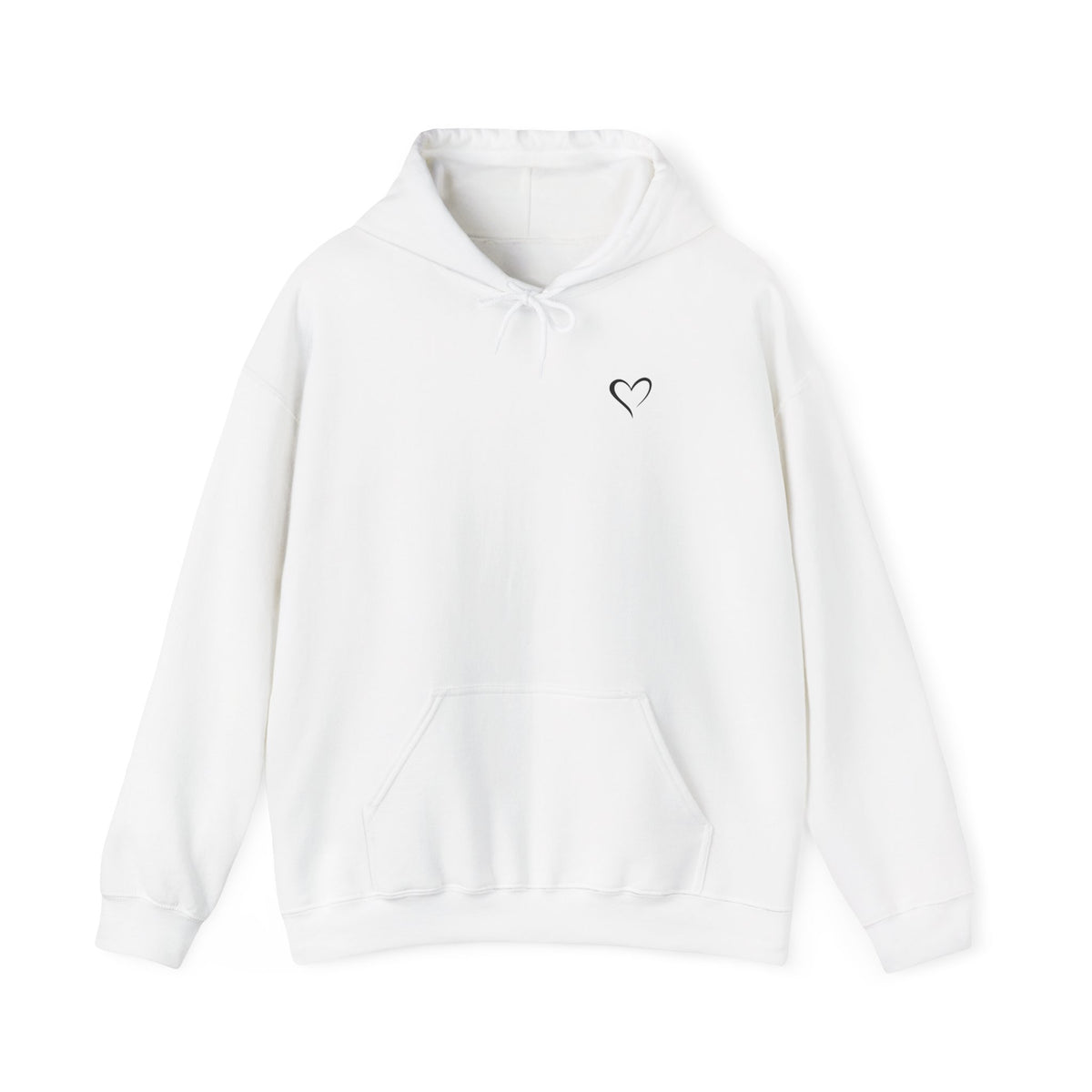 Inspirational Hoodie — "Your Story Isn't Over" Heart Graphic