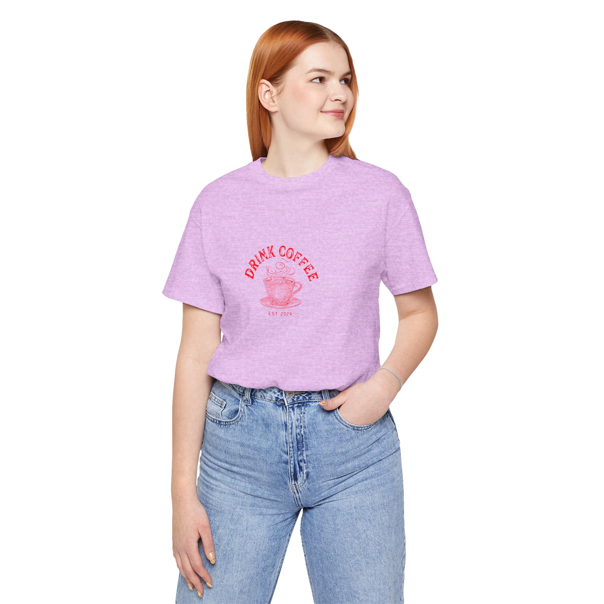 Coffee Lover Tee — "Drink Coffee" Vintage Cup Graphic T-Shirt