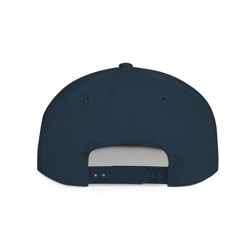Snapback Hat — Colorful Abstract Burst Design