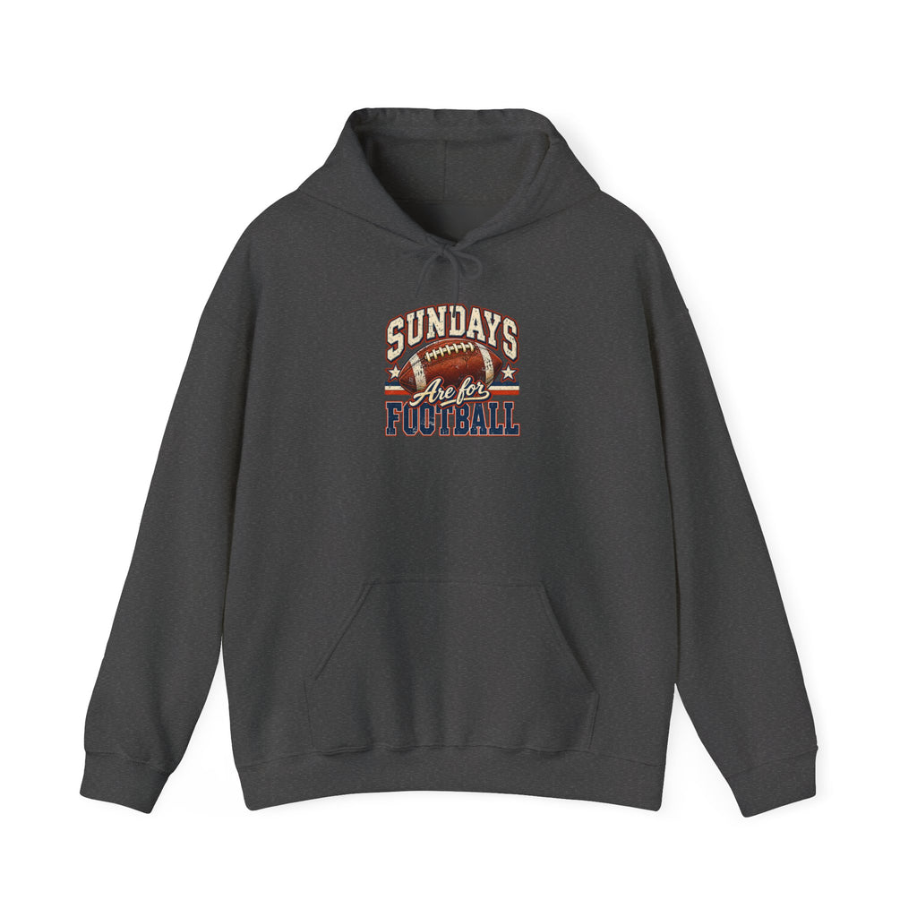 Sundays Are For Football Hoodie – Vintage Retro Football Fan Pullover