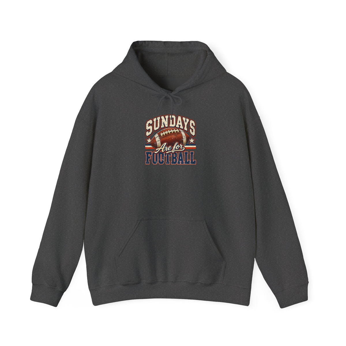 Sundays Are For Football Hoodie – Vintage Retro Football Fan Pullover