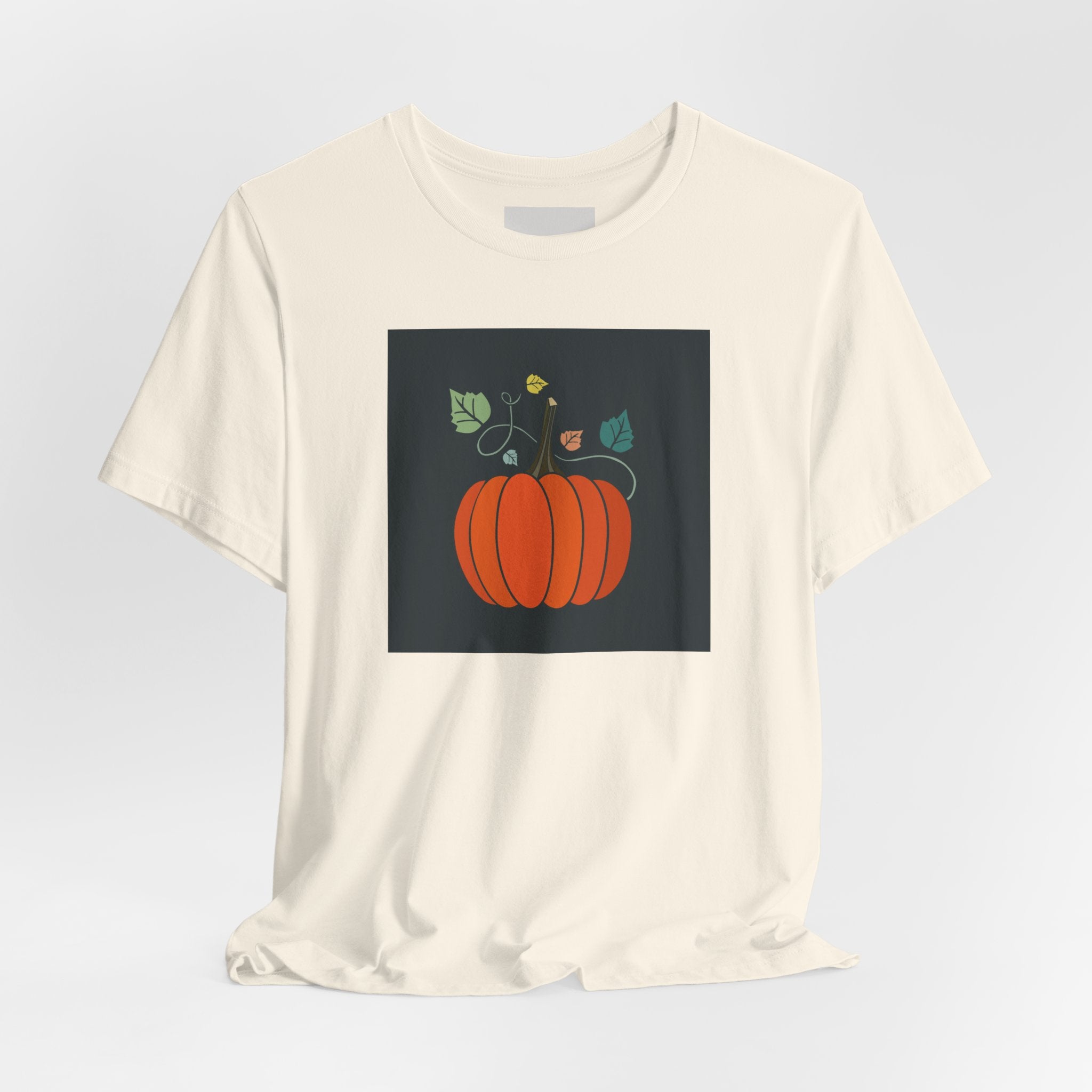 Pumpkin Illustration Tee — Autumn Pumpkin Graphic T-Shirt
