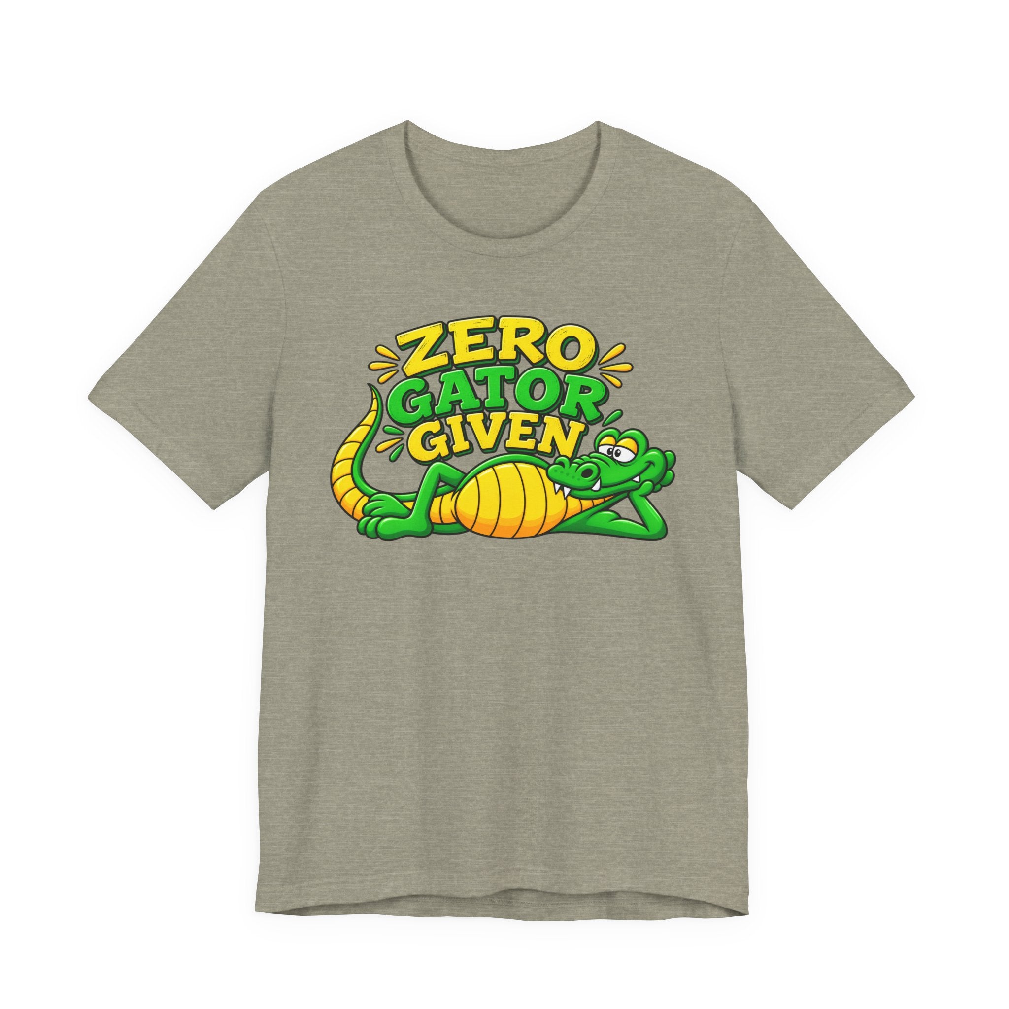 Zero Gator Given T-Shirt – Funny Alligator Graphic Tee