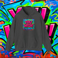 You Wish! Graphic Hoodie — Bold Retro Graffiti Pullover