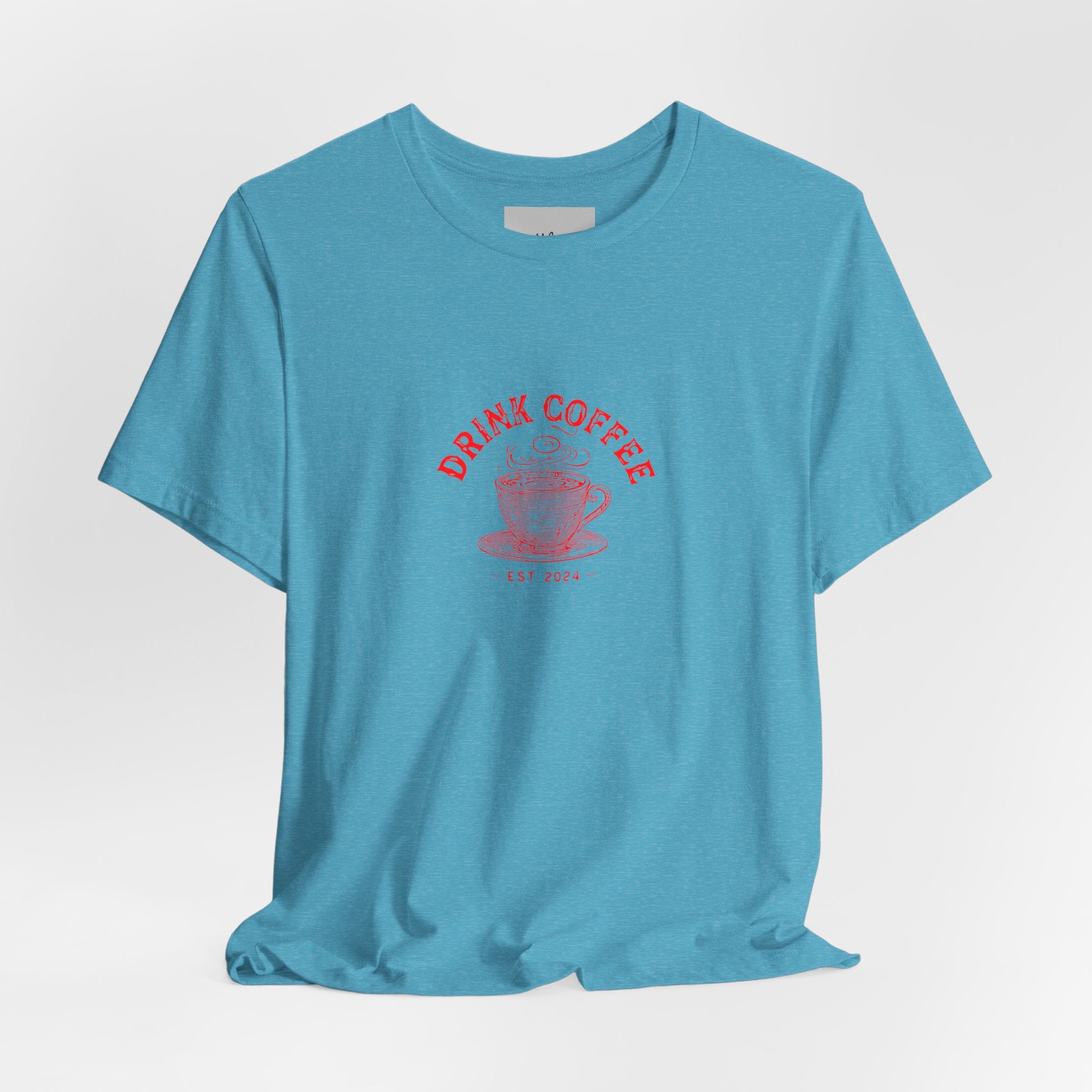 Coffee Lover Tee — "Drink Coffee" Vintage Cup Graphic T-Shirt