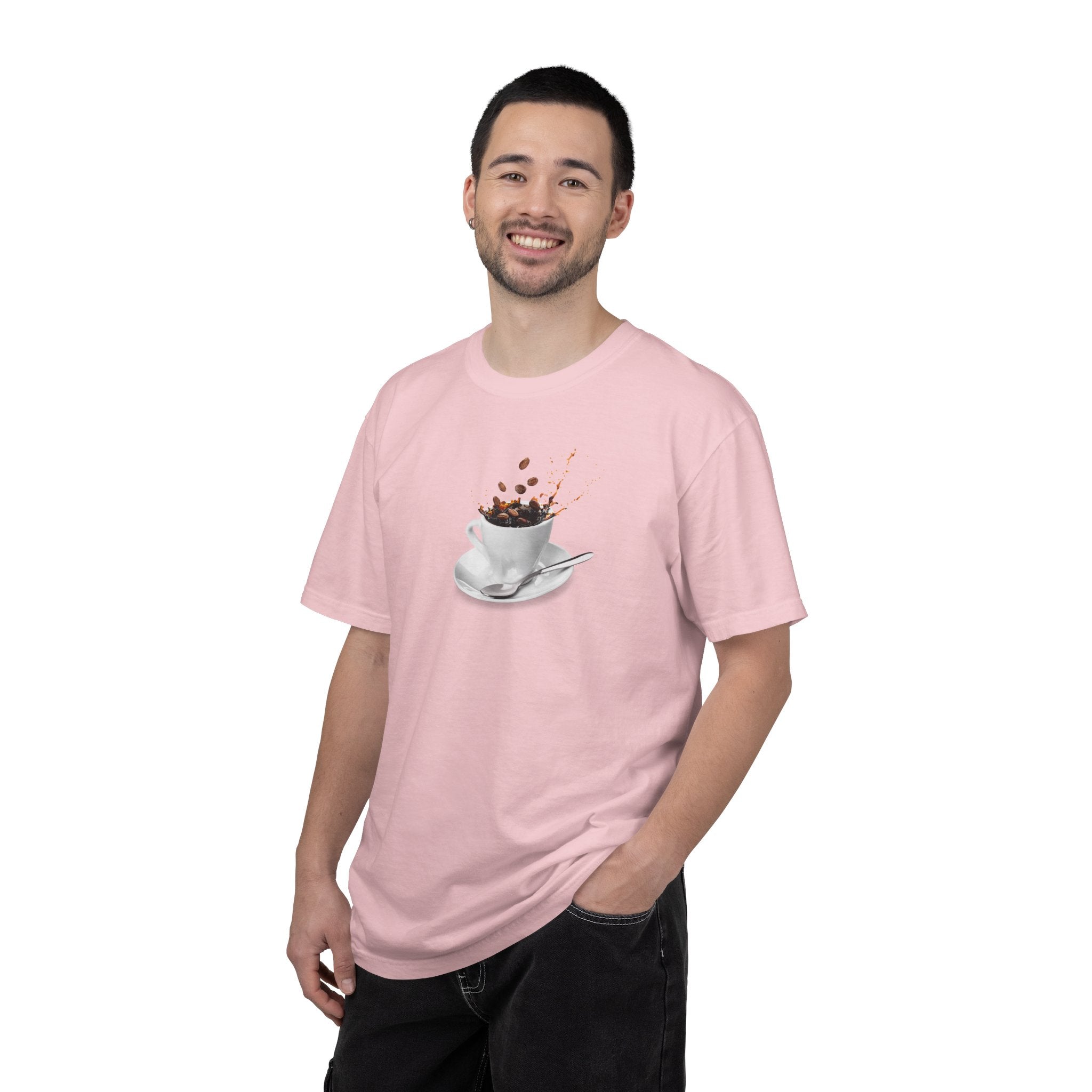Coffee Splash T-Shirt — Espresso Cup Splash Graphic Tee