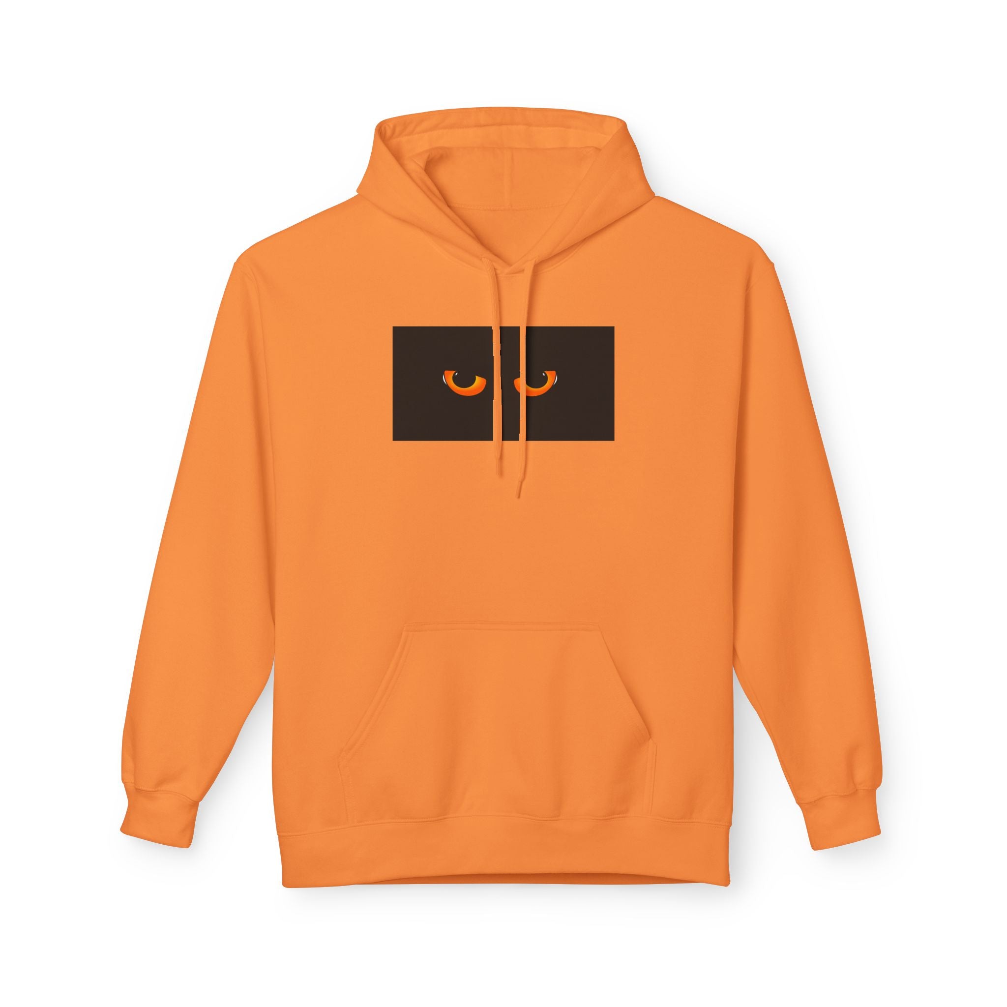 Hoodie - Peeking Cat Eyes Graphic Pullover