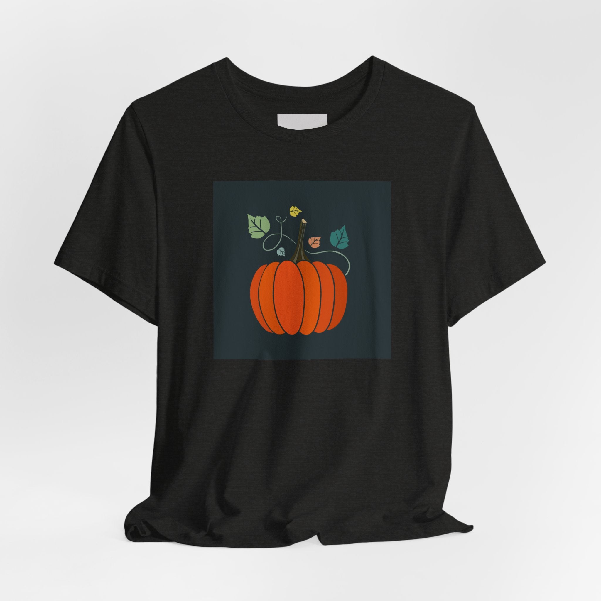 Pumpkin Illustration Tee — Autumn Pumpkin Graphic T-Shirt