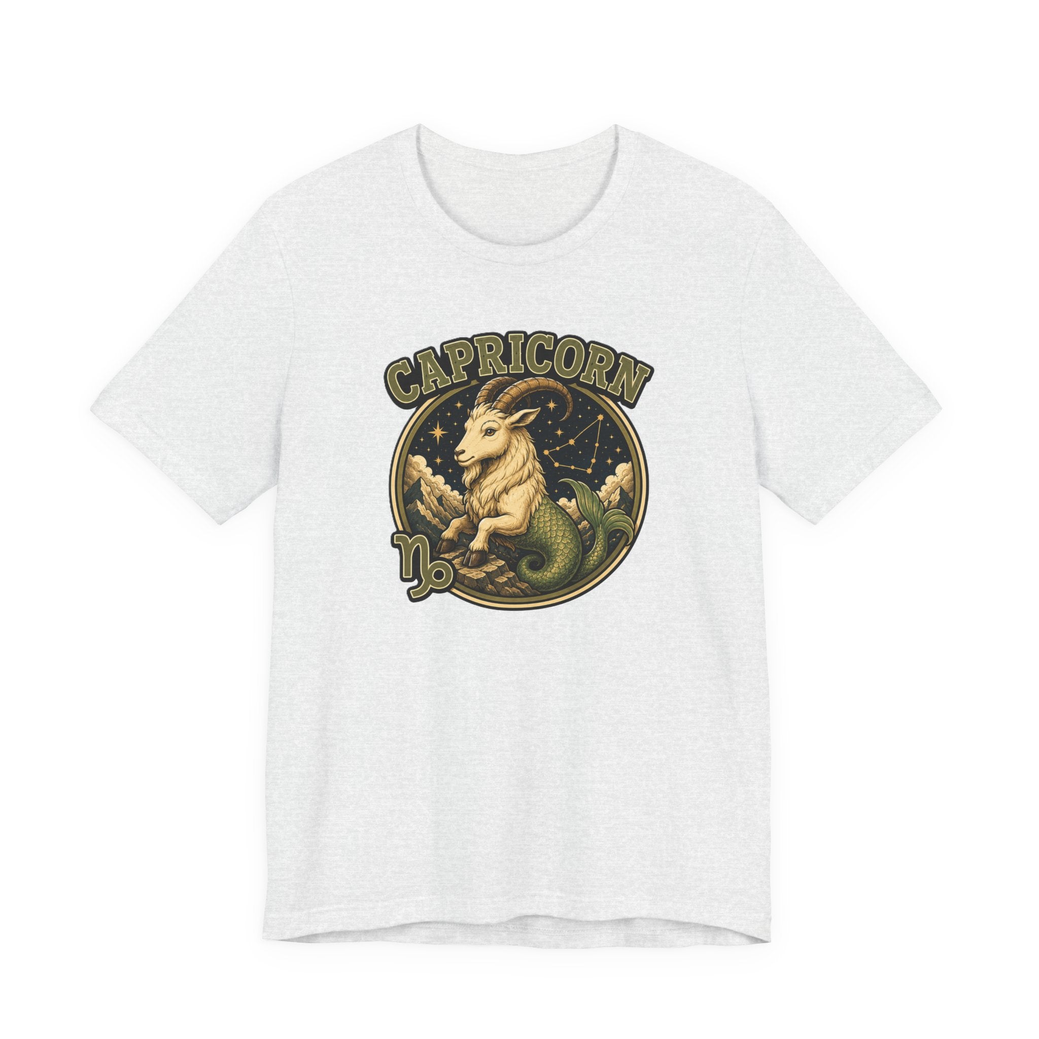 Capricorn Zodiac T‑Shirt – Vintage Goat Astrology Tee