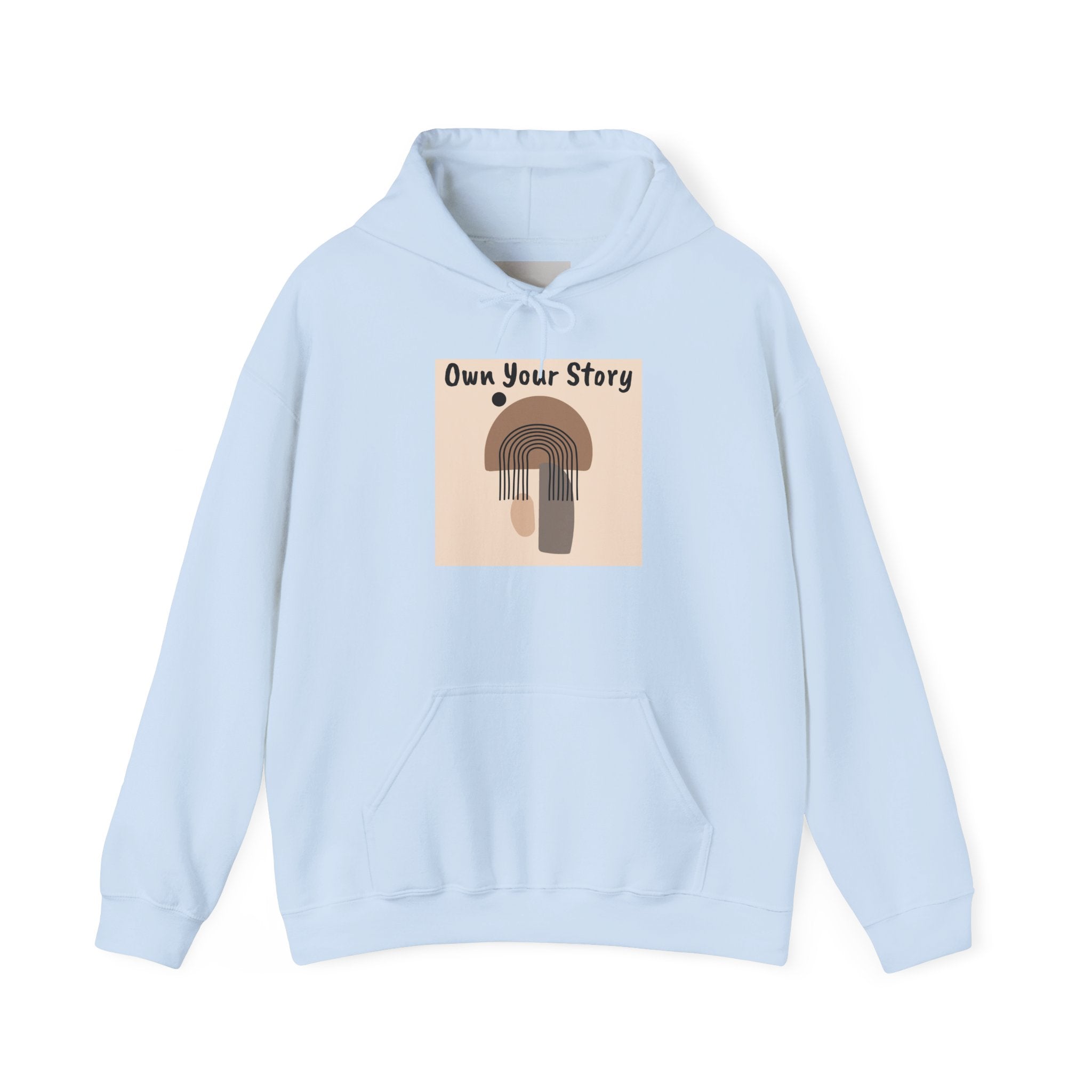 Own Your Story Hoodie — Inspirational Retro Arch Graphic Sweatshirt