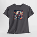 Basketball Art Tee — Abstract Player Illustration ("23")