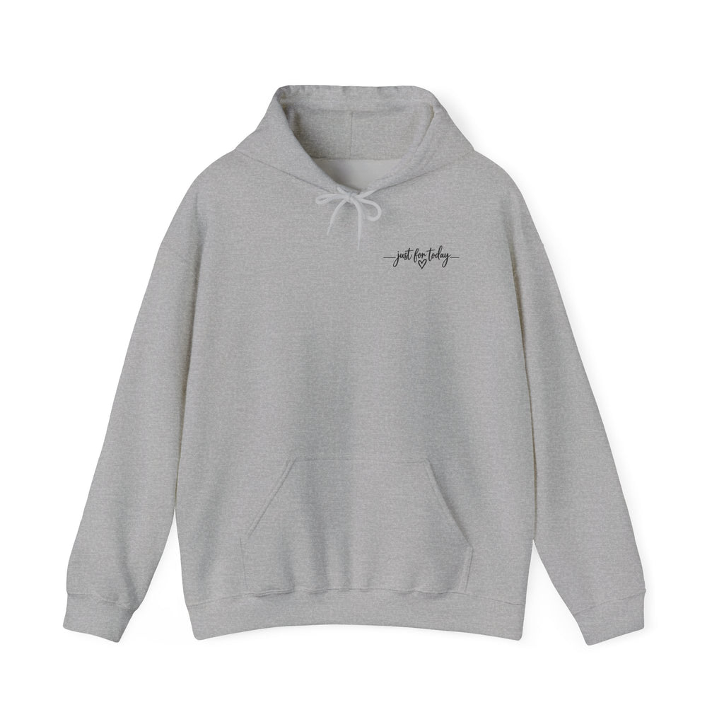 Find a Reason to Smile Hoodie — Inspirational White Pullover