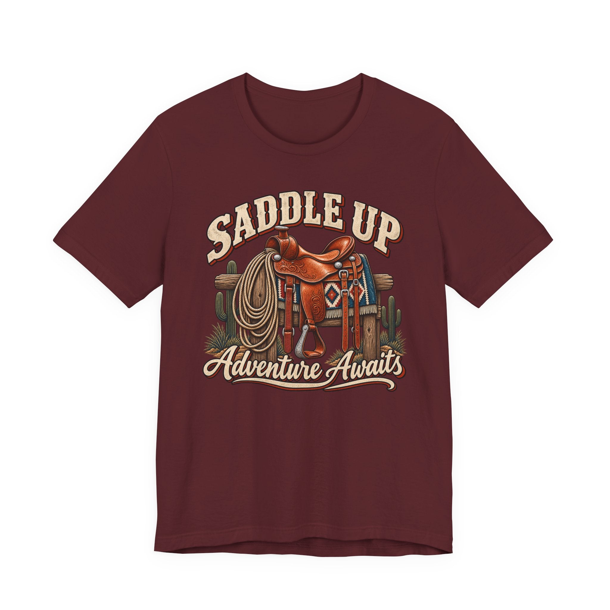 Saddle Up Adventure Awaits T-Shirt