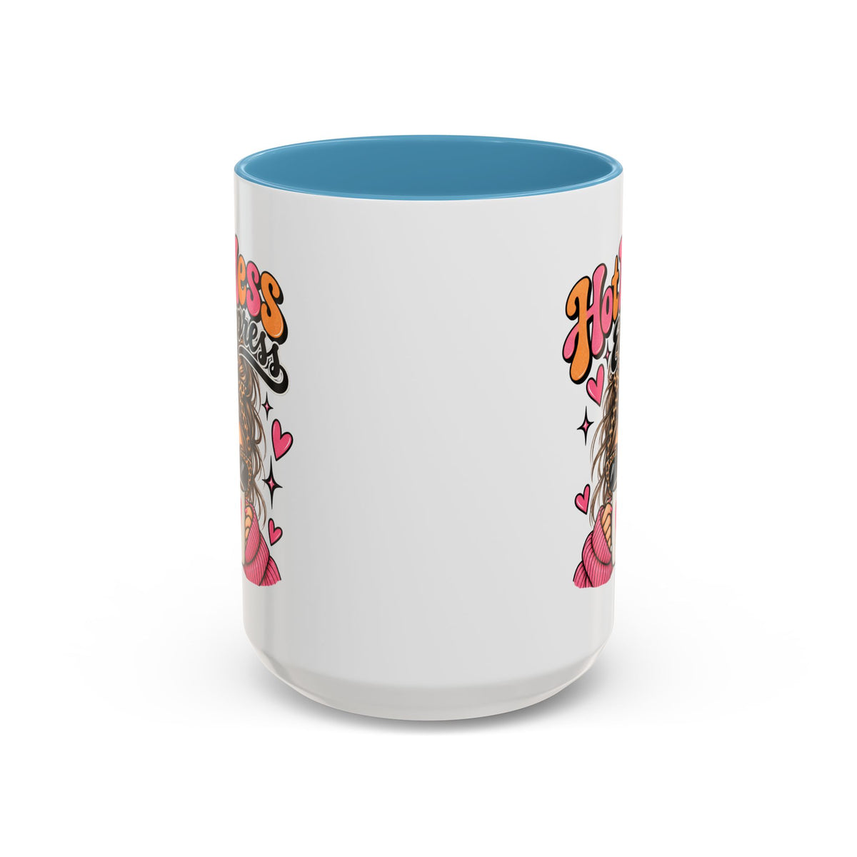 Hot Mess Express Coffee Mug — Funny Retro Girl Coffee Cup (11/15oz)