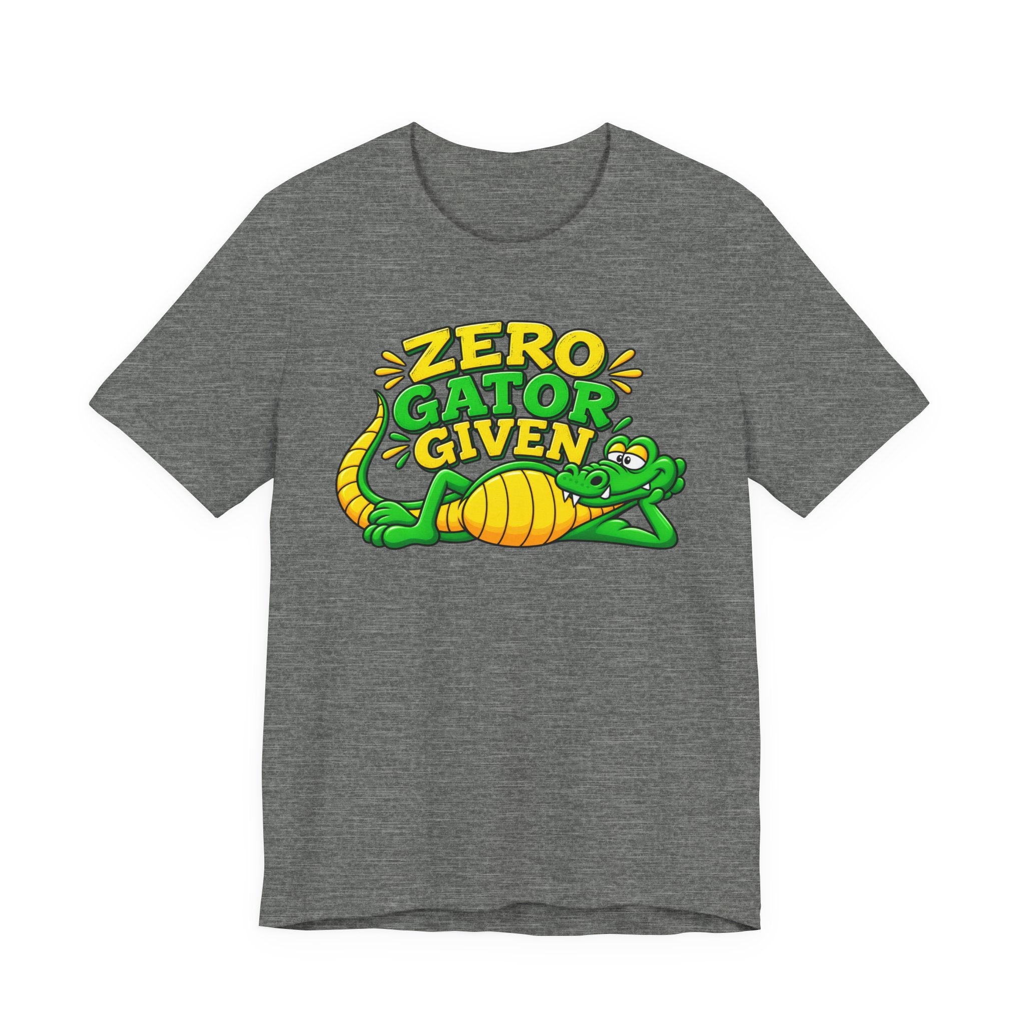 Zero Gator Given T-Shirt – Funny Alligator Graphic Tee