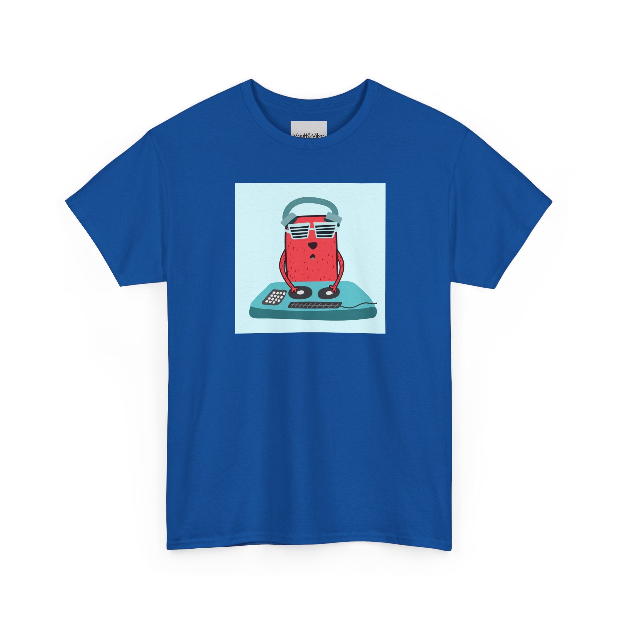 Retro DJ Dog T-Shirt — Funny DJ Dog Tee
