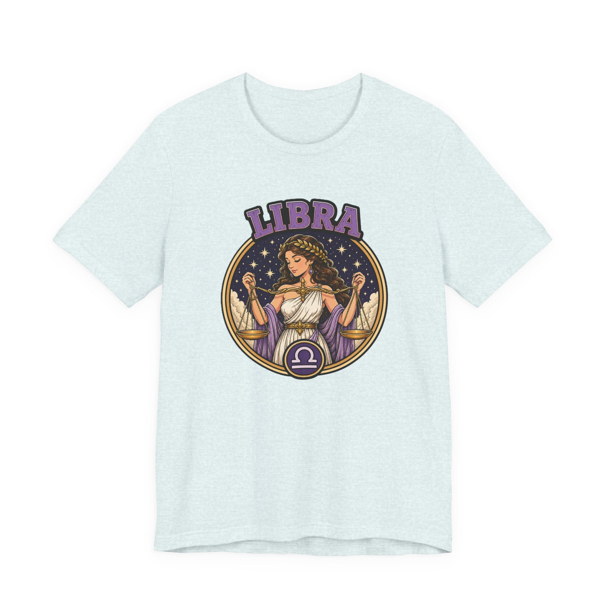 Libra Zodiac T-Shirt – Vintage Scales Astrology Tee