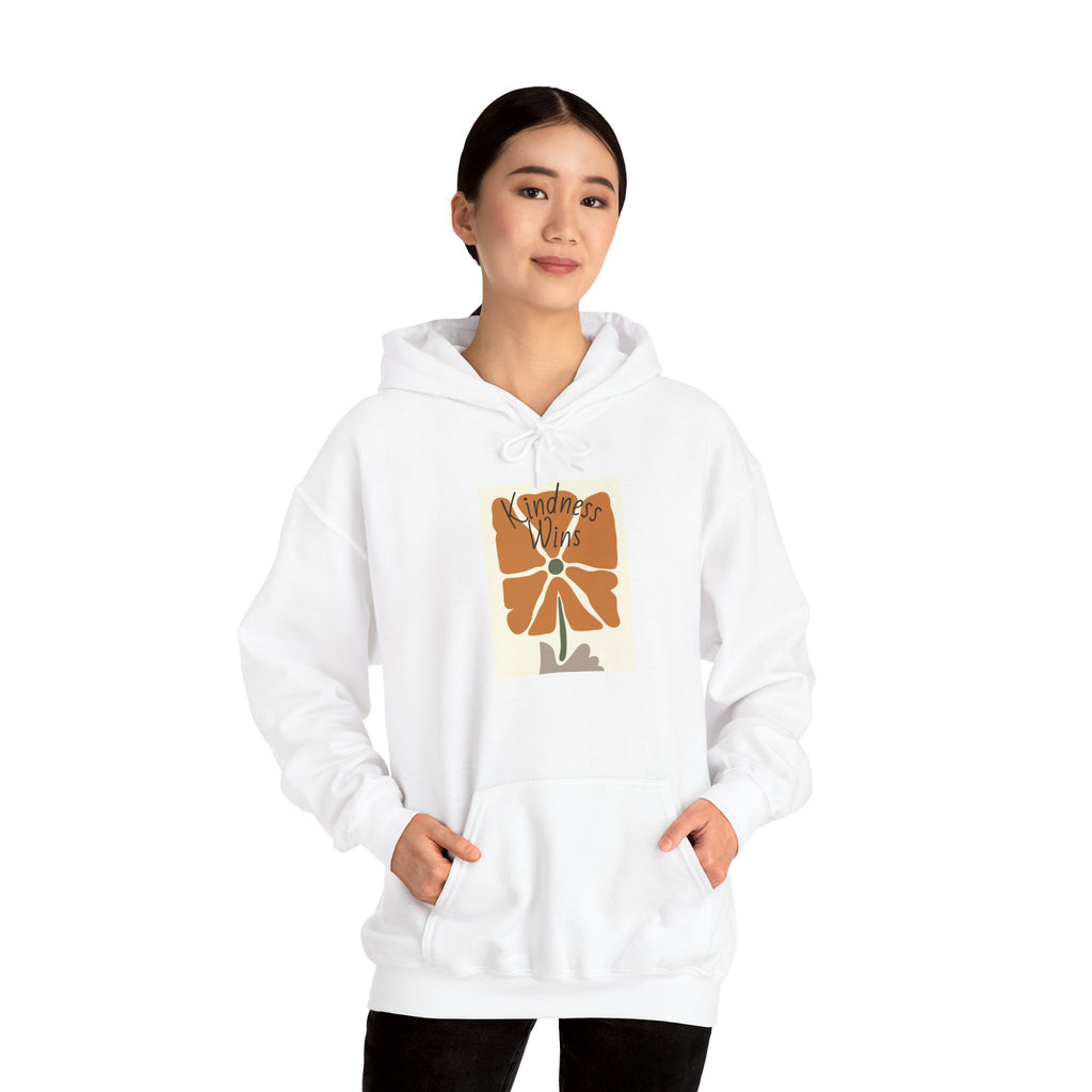 Hoodie — Autumn Bloom Floral Graphic "Calm in Color" Sweatshirt