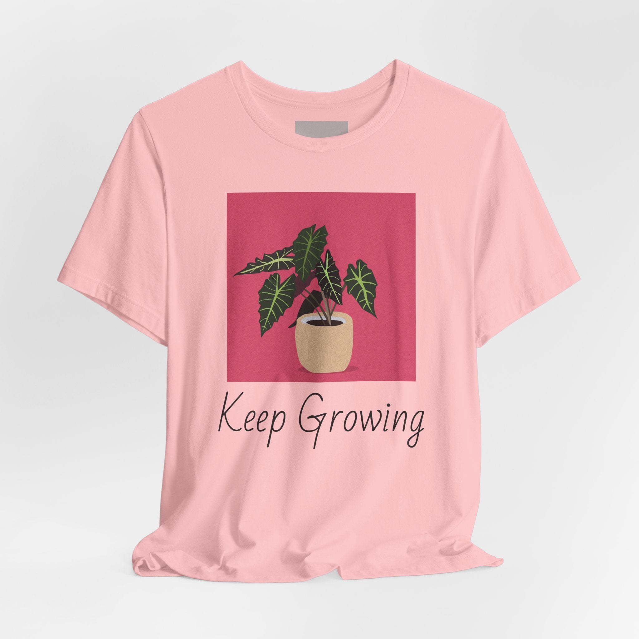 Keep Growing Plant Tee — Botanical Graphic T‑Shirt