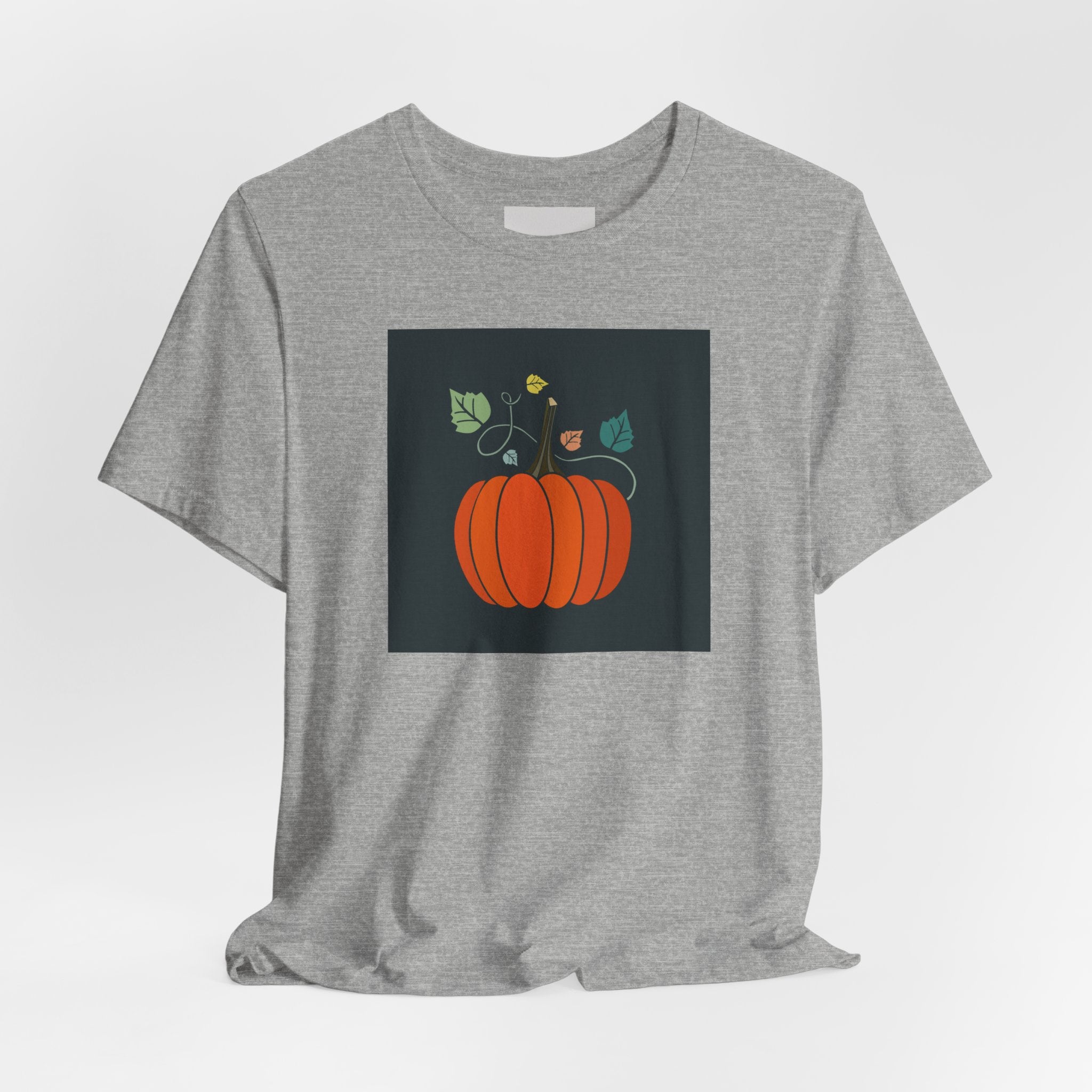 Pumpkin Illustration Tee — Autumn Pumpkin Graphic T-Shirt