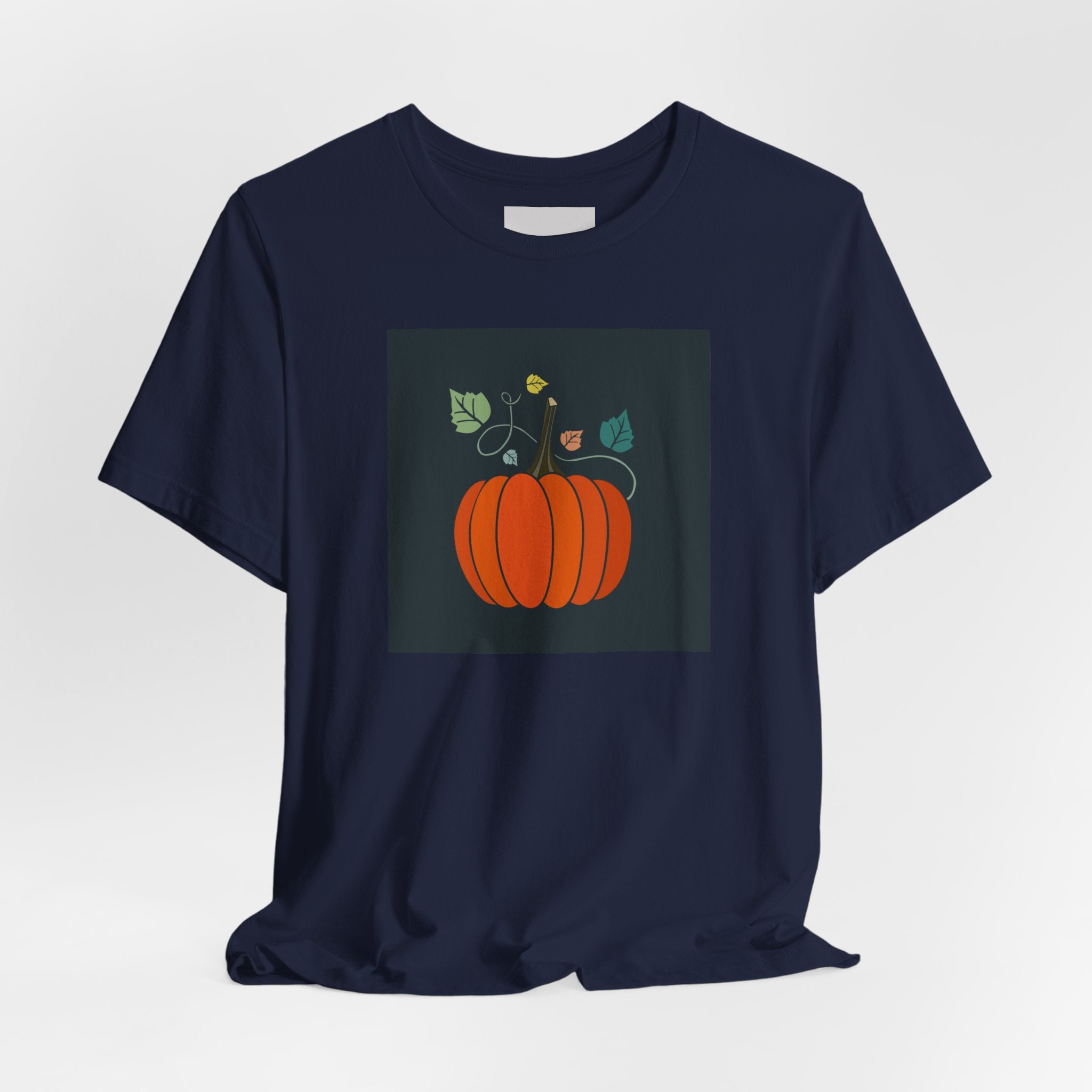 Pumpkin Illustration Tee — Autumn Pumpkin Graphic T-Shirt