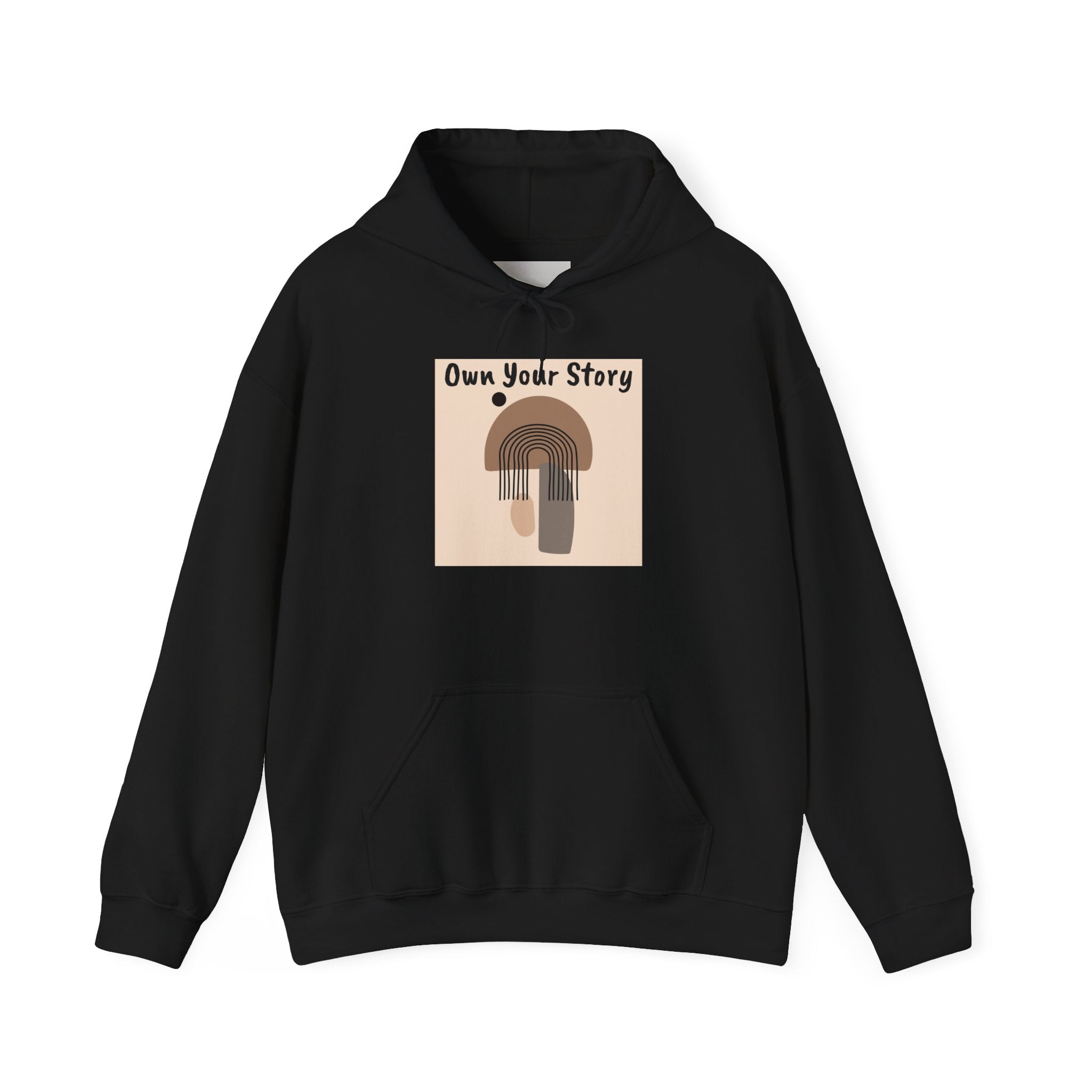 Own Your Story Hoodie — Inspirational Retro Arch Graphic Sweatshirt