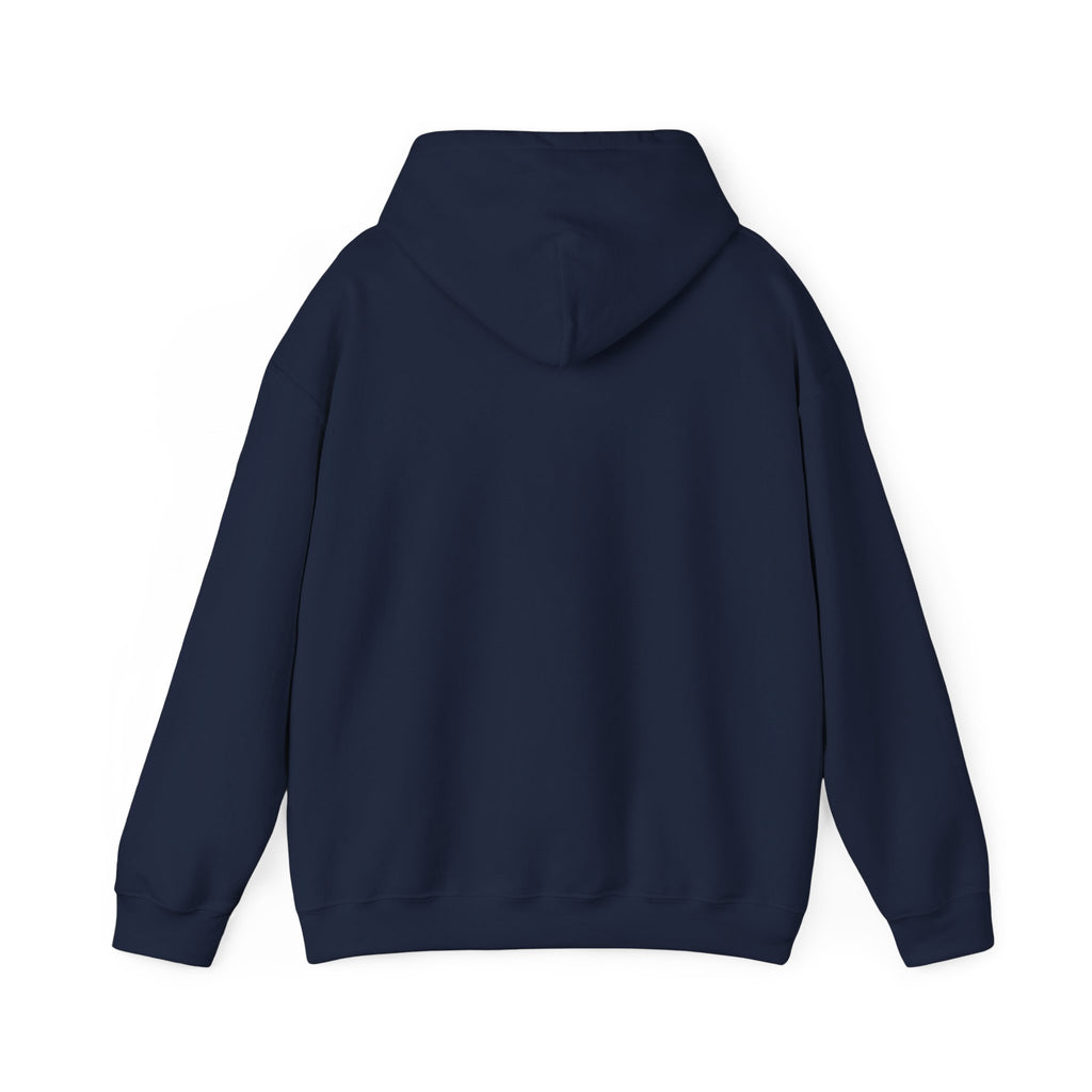Football Graphic Hoodie — Vintage Grunge Football Logo Pullover