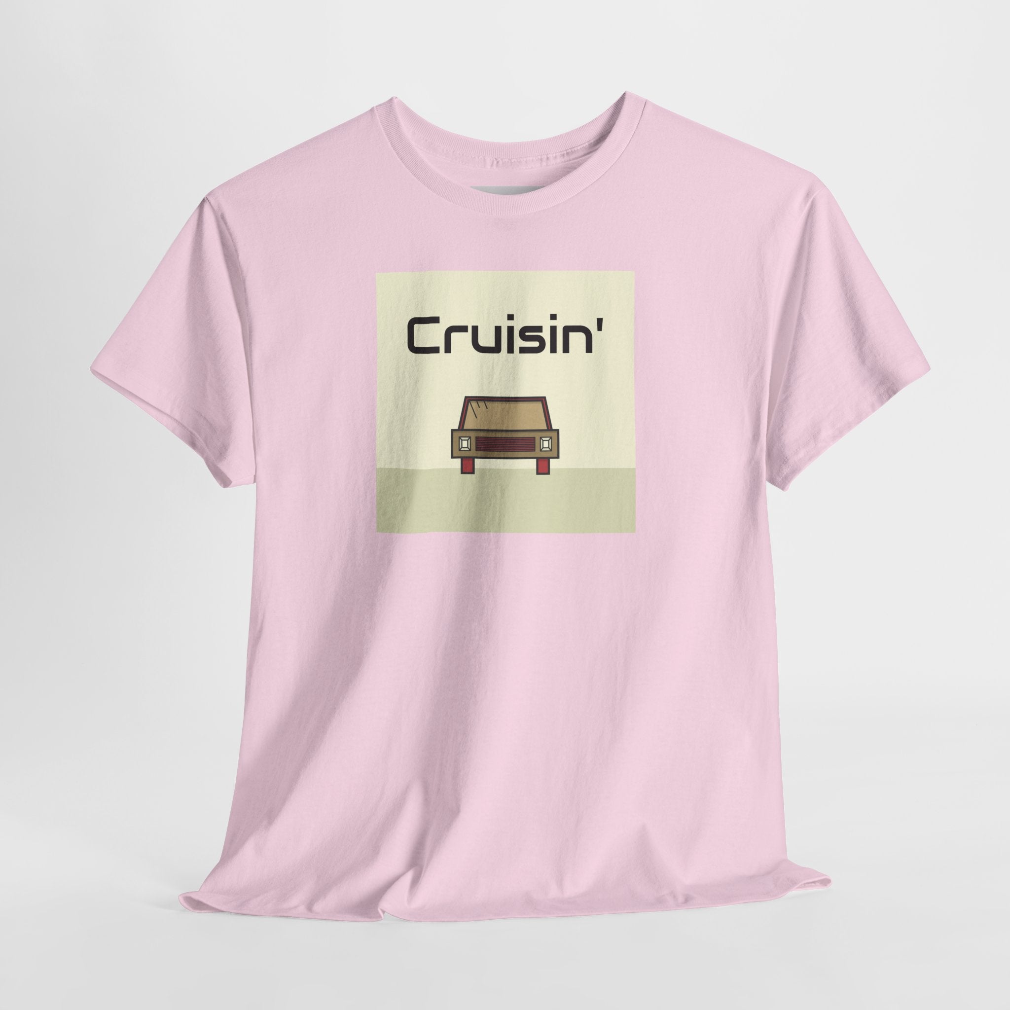 Cruisin' Vintage Car Tee — Retro Road Trip Graphic T-Shirt