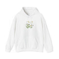 Daisy Meadow Hoodie — Floral Wildflower Garden Comfort Sweatshirt