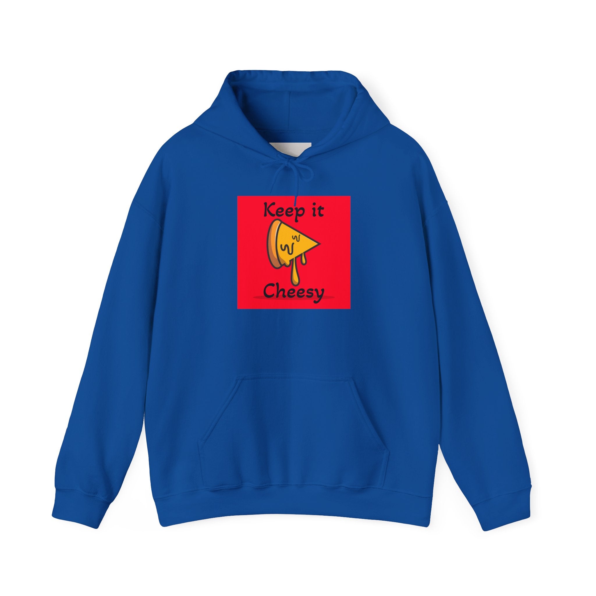 Keep It Cheesy Hoodie — Cute Melting Cheese Graphic Pullover