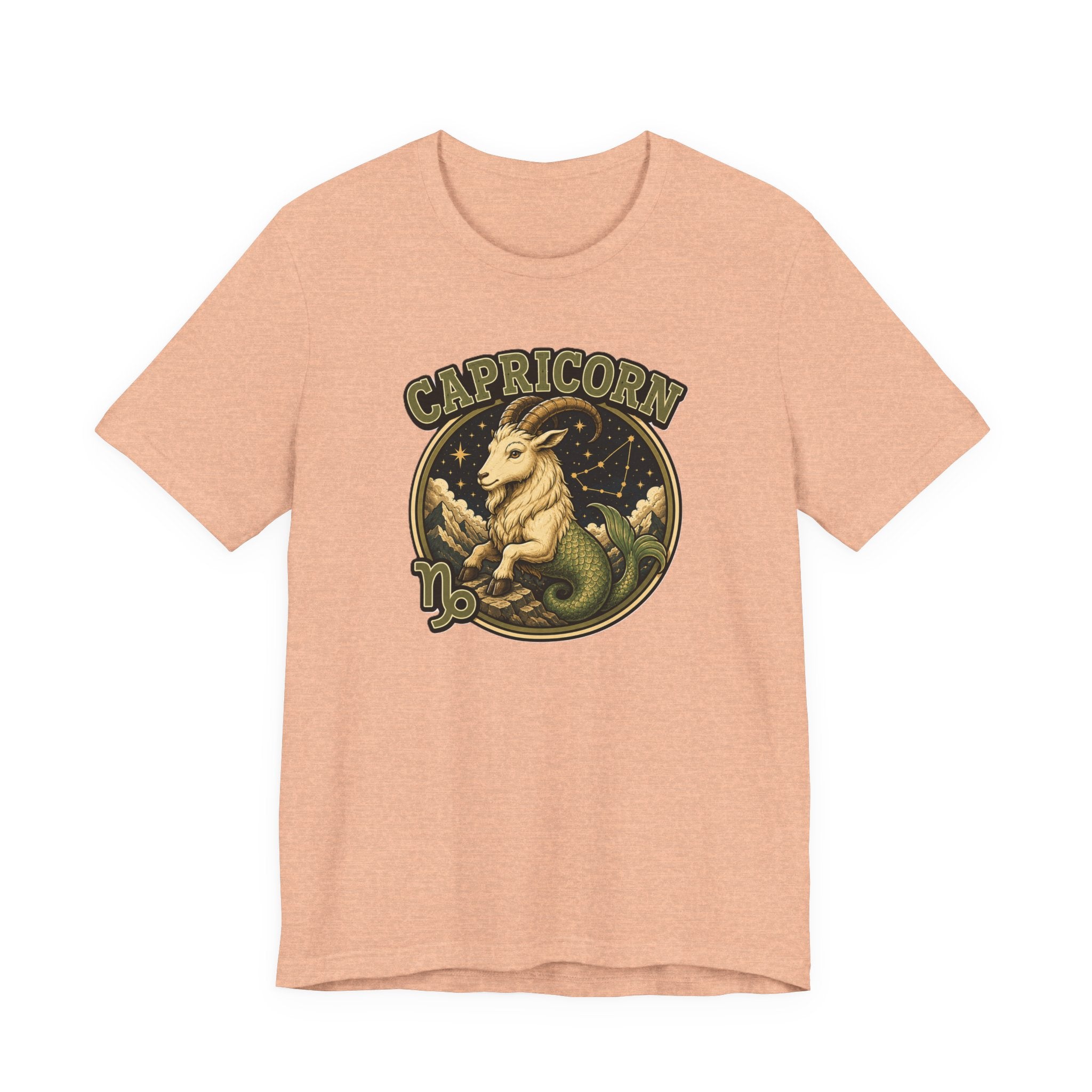 Capricorn Zodiac T‑Shirt – Vintage Goat Astrology Tee